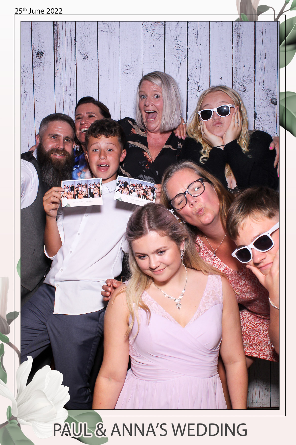 Paul & Anna's Wedding - Selfie Mirror | View more photos from the event at gallery.freshbooths.com/u/FreshBooths/Paul-Annas-Wedding-Selfie-Mirror