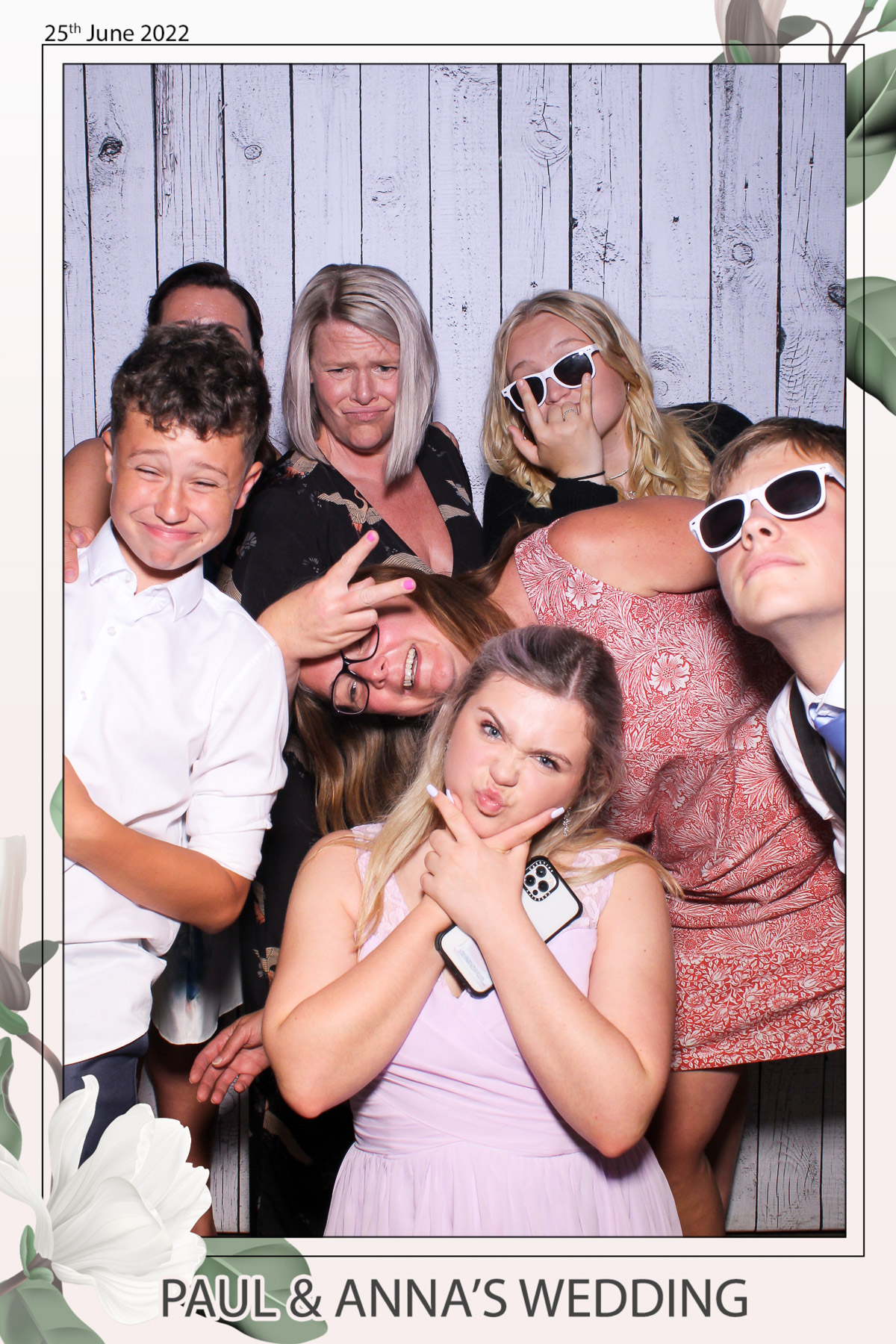 Paul & Anna's Wedding - Selfie Mirror | View more photos from the event at gallery.freshbooths.com/u/FreshBooths/Paul-Annas-Wedding-Selfie-Mirror