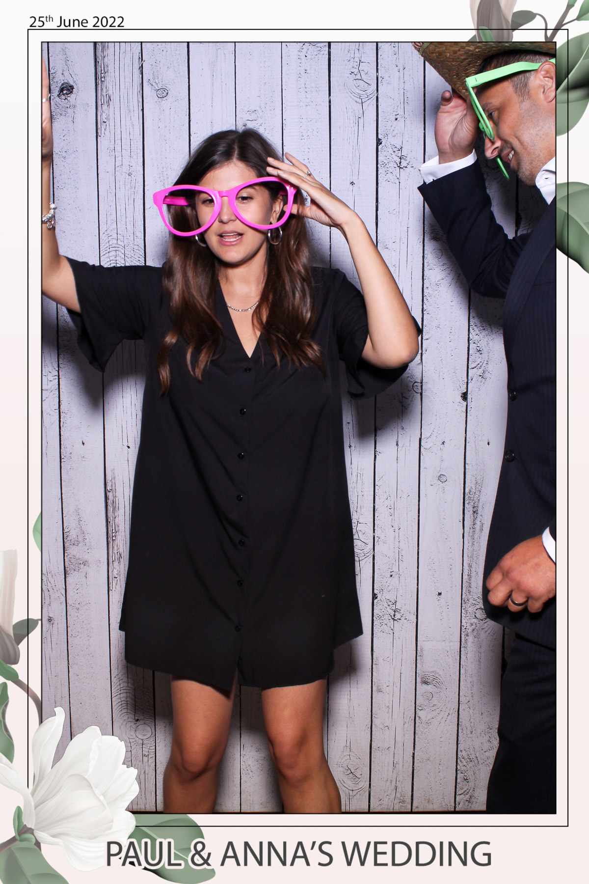 Paul & Anna's Wedding - Selfie Mirror | View more photos from the event at gallery.freshbooths.com/u/FreshBooths/Paul-Annas-Wedding-Selfie-Mirror