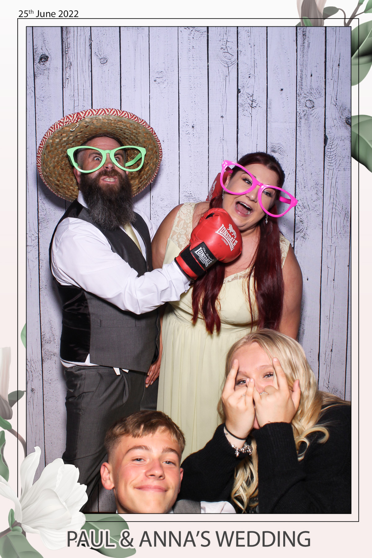Paul & Anna's Wedding - Selfie Mirror | View more photos from the event at gallery.freshbooths.com/u/FreshBooths/Paul-Annas-Wedding-Selfie-Mirror