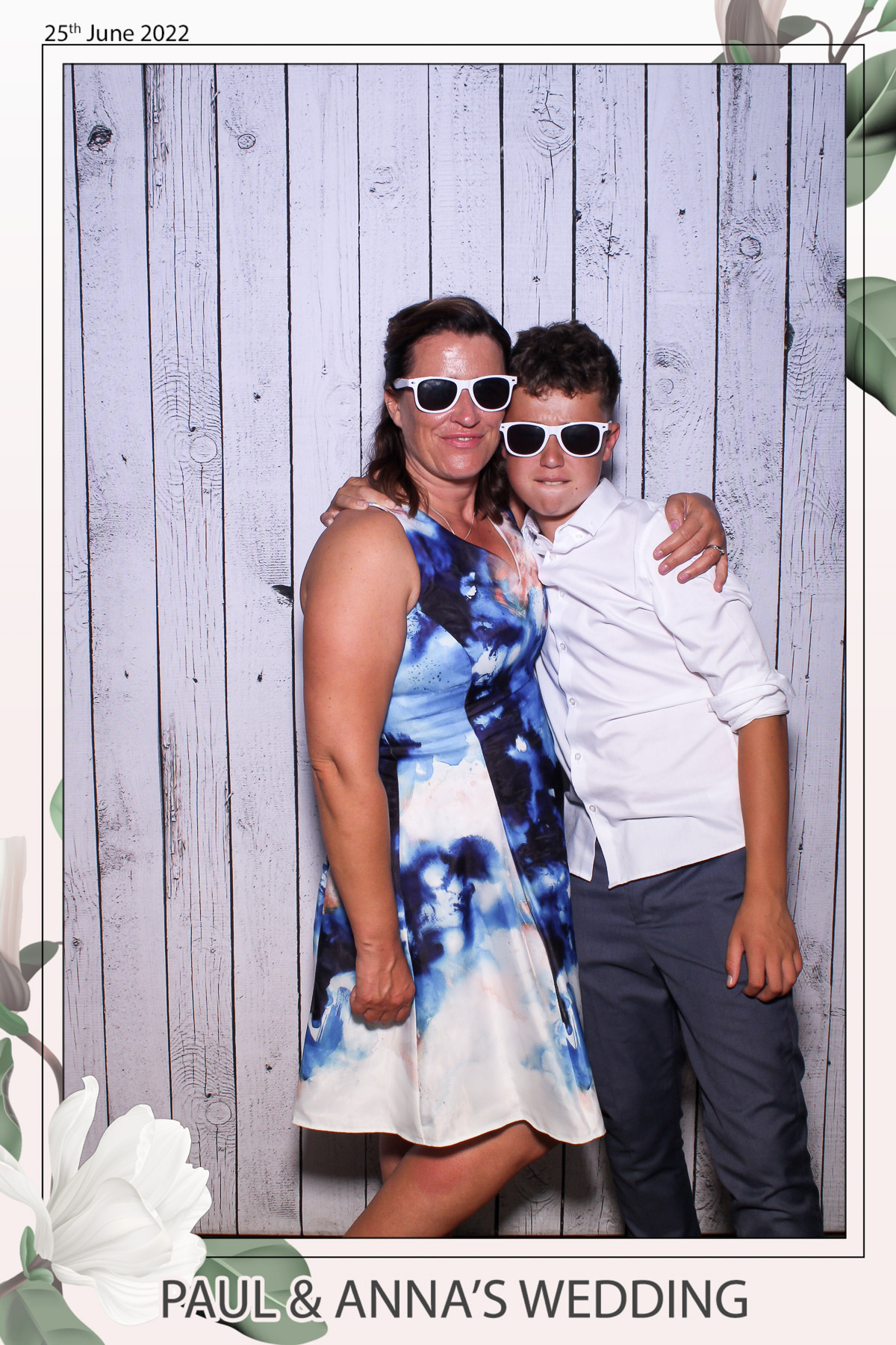 Paul & Anna's Wedding - Selfie Mirror | View more photos from the event at gallery.freshbooths.com/u/FreshBooths/Paul-Annas-Wedding-Selfie-Mirror