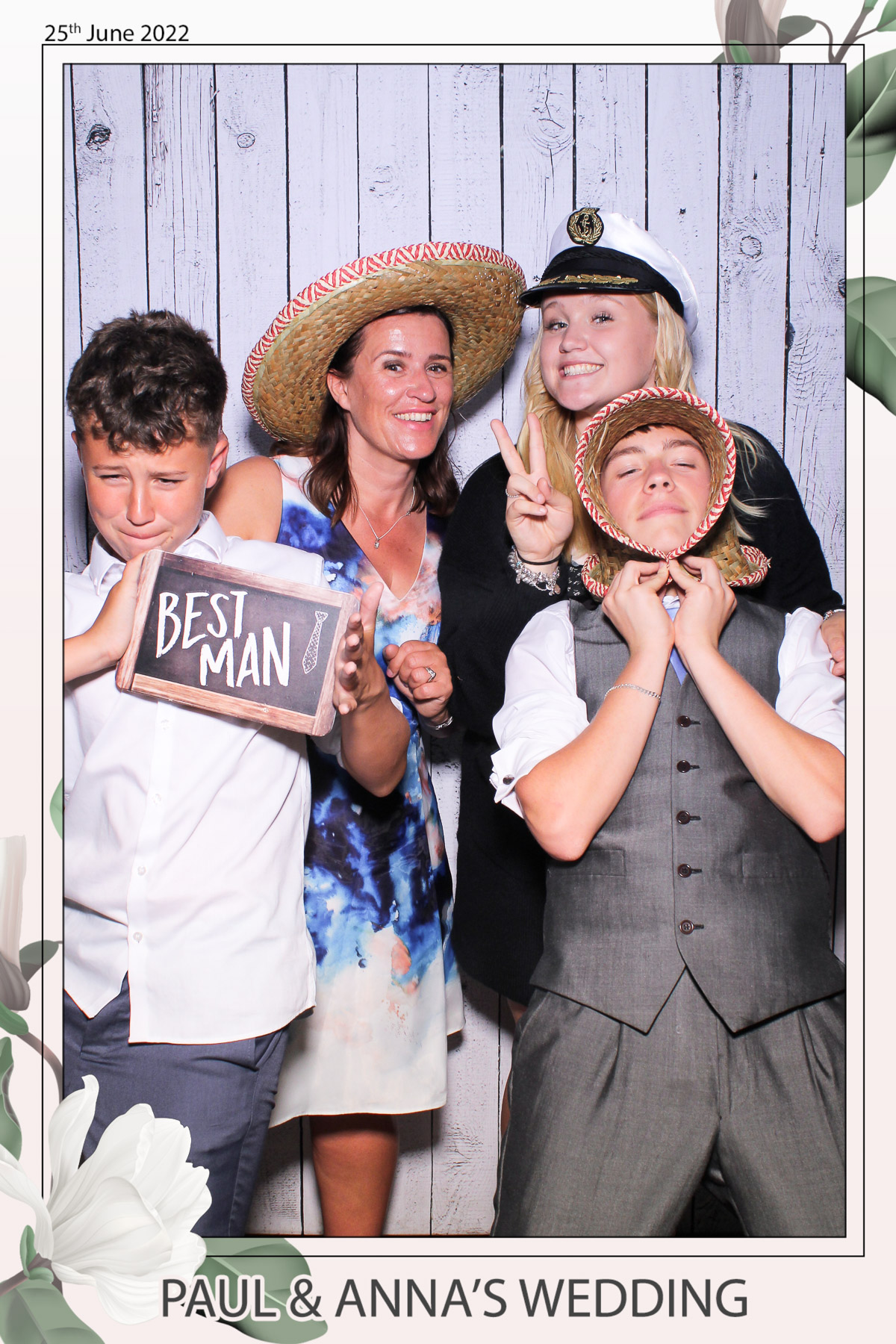 Paul & Anna's Wedding - Selfie Mirror | View more photos from the event at gallery.freshbooths.com/u/FreshBooths/Paul-Annas-Wedding-Selfie-Mirror