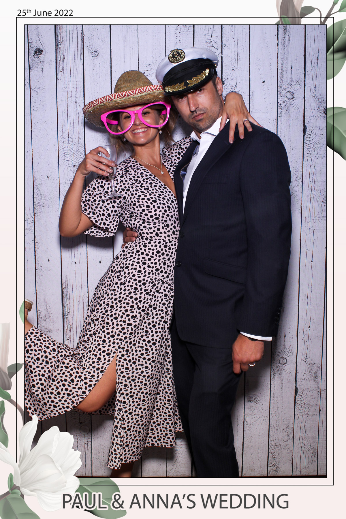 Paul & Anna's Wedding - Selfie Mirror | View more photos from the event at gallery.freshbooths.com/u/FreshBooths/Paul-Annas-Wedding-Selfie-Mirror