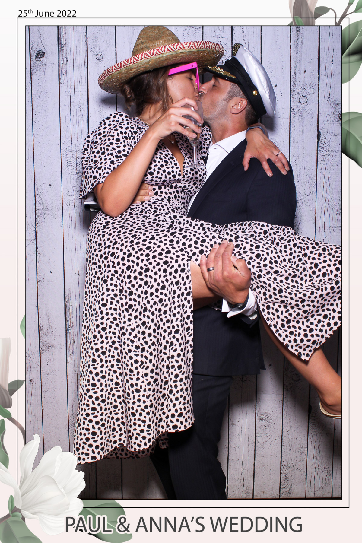 Paul & Anna's Wedding - Selfie Mirror | View more photos from the event at gallery.freshbooths.com/u/FreshBooths/Paul-Annas-Wedding-Selfie-Mirror