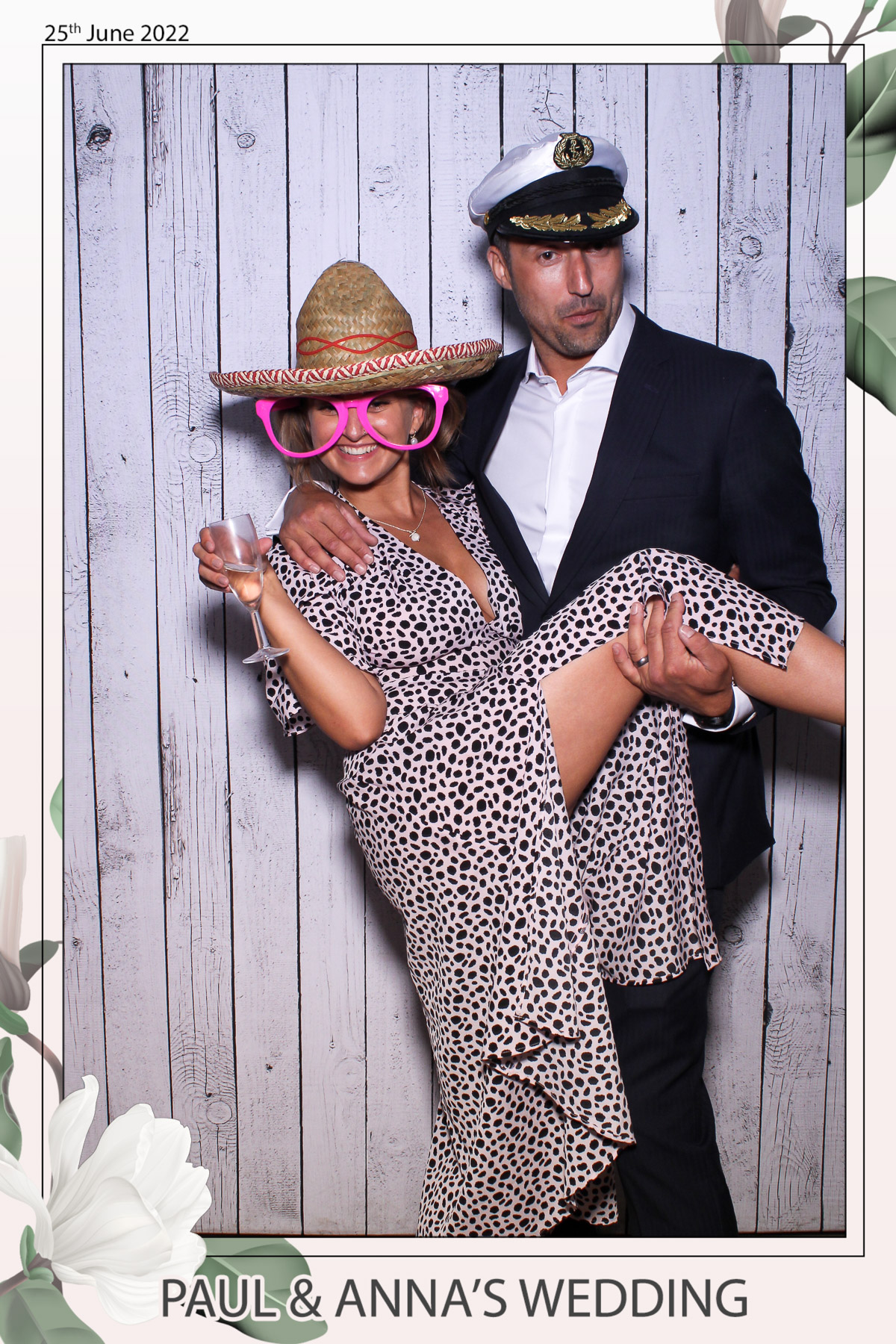 Paul & Anna's Wedding - Selfie Mirror | View more photos from the event at gallery.freshbooths.com/u/FreshBooths/Paul-Annas-Wedding-Selfie-Mirror