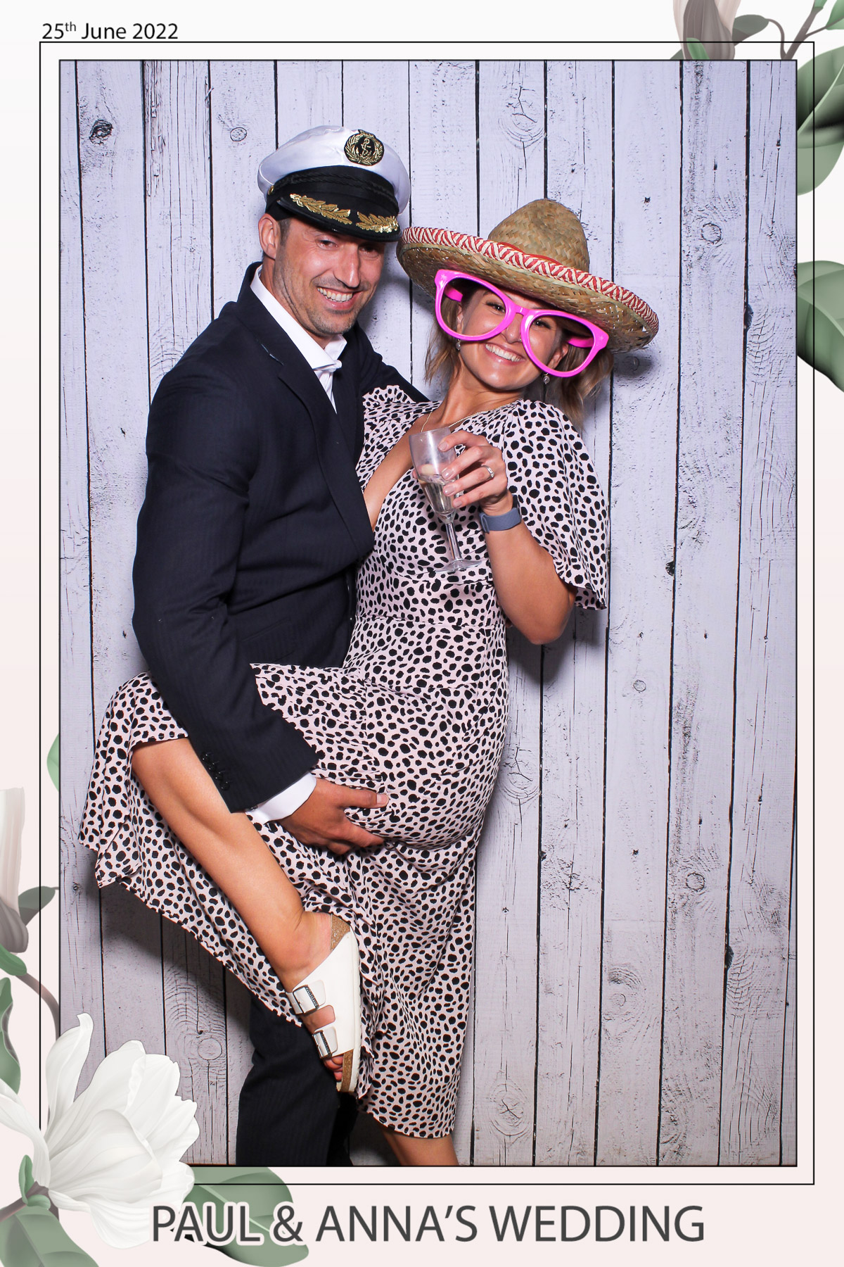 Paul & Anna's Wedding - Selfie Mirror | View more photos from the event at gallery.freshbooths.com/u/FreshBooths/Paul-Annas-Wedding-Selfie-Mirror