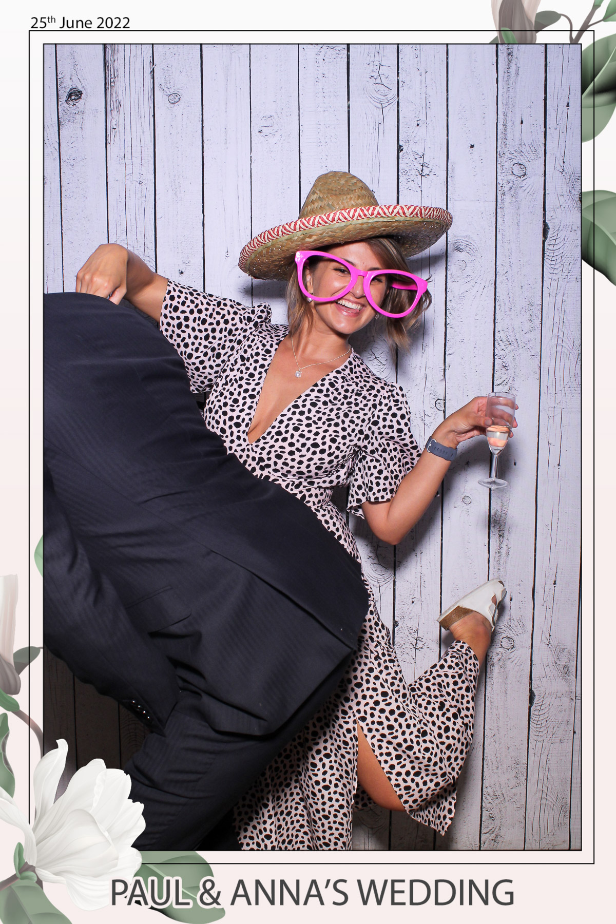 Paul & Anna's Wedding - Selfie Mirror | View more photos from the event at gallery.freshbooths.com/u/FreshBooths/Paul-Annas-Wedding-Selfie-Mirror