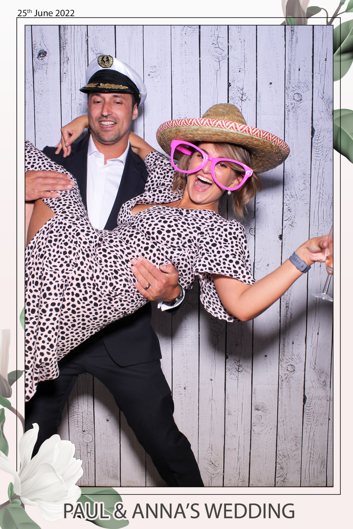 Paul & Anna's Wedding - Selfie Mirror | View more photos from the event at gallery.freshbooths.com/u/FreshBooths/Paul-Annas-Wedding-Selfie-Mirror