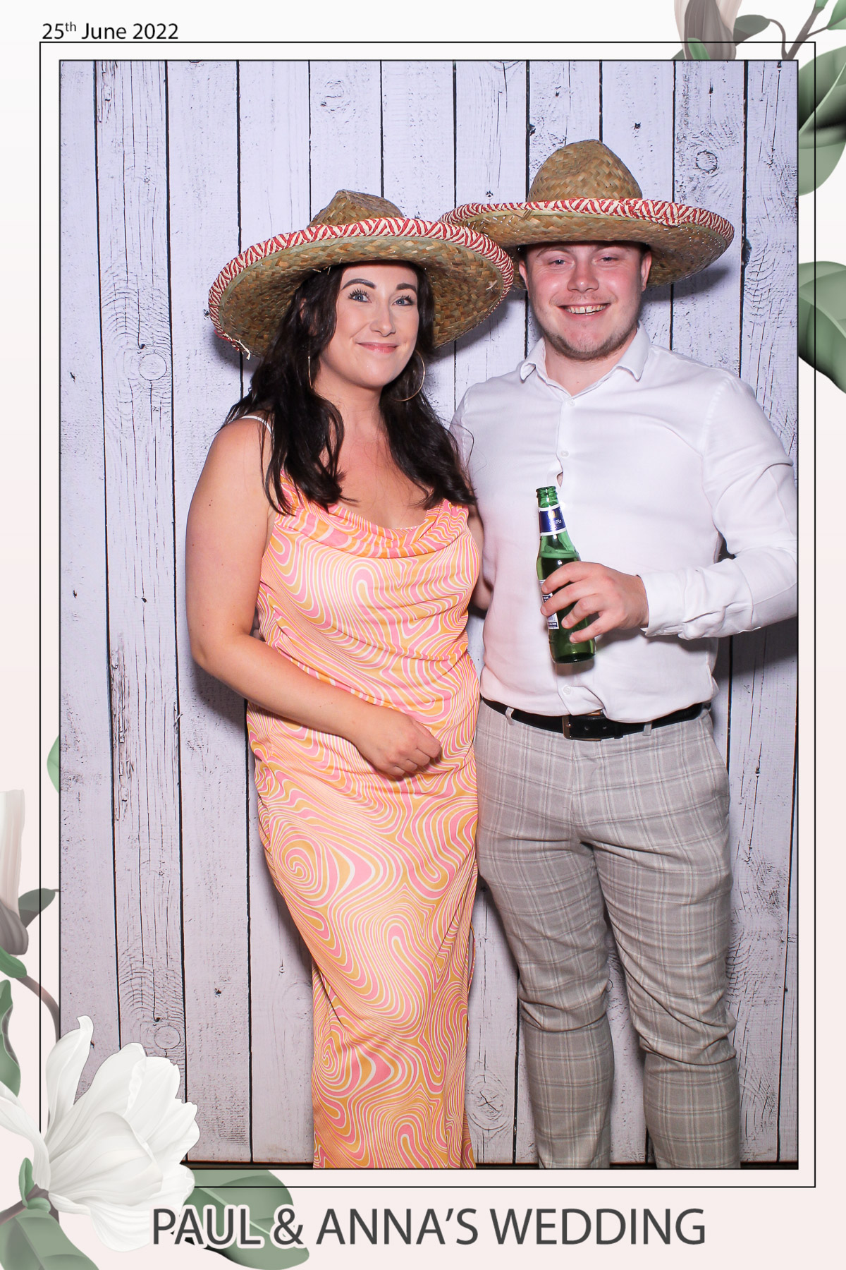 Paul & Anna's Wedding - Selfie Mirror | View more photos from the event at gallery.freshbooths.com/u/FreshBooths/Paul-Annas-Wedding-Selfie-Mirror