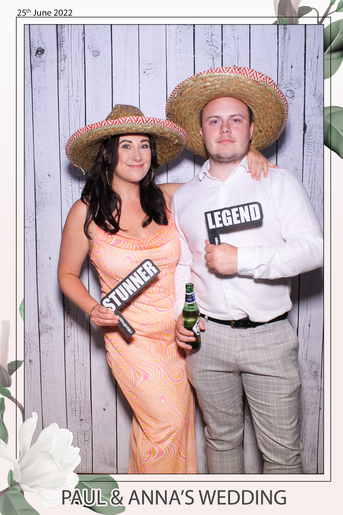 Paul & Anna's Wedding - Selfie Mirror | View more photos from the event at gallery.freshbooths.com/u/FreshBooths/Paul-Annas-Wedding-Selfie-Mirror