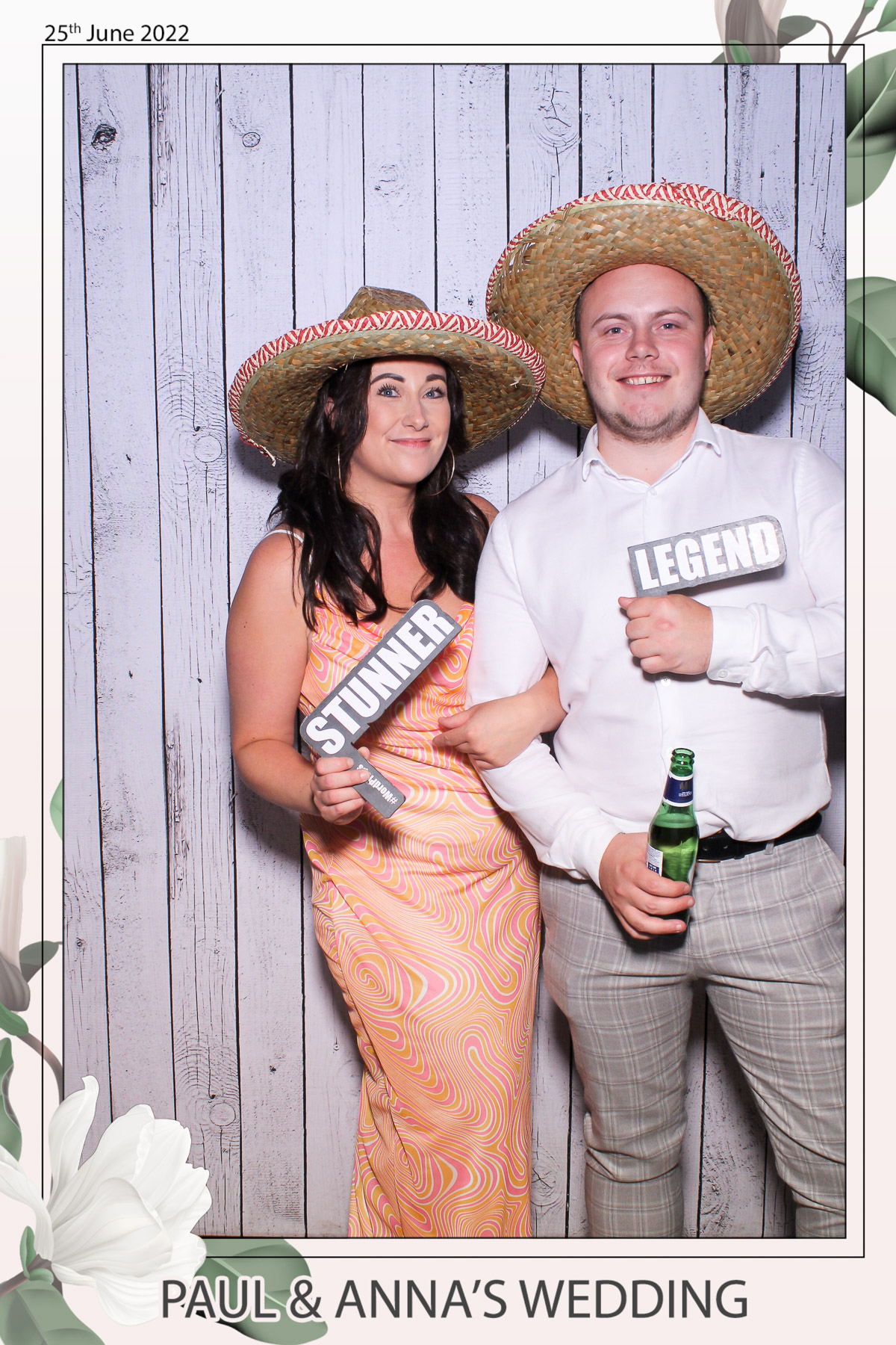 Paul & Anna's Wedding - Selfie Mirror | View more photos from the event at gallery.freshbooths.com/u/FreshBooths/Paul-Annas-Wedding-Selfie-Mirror