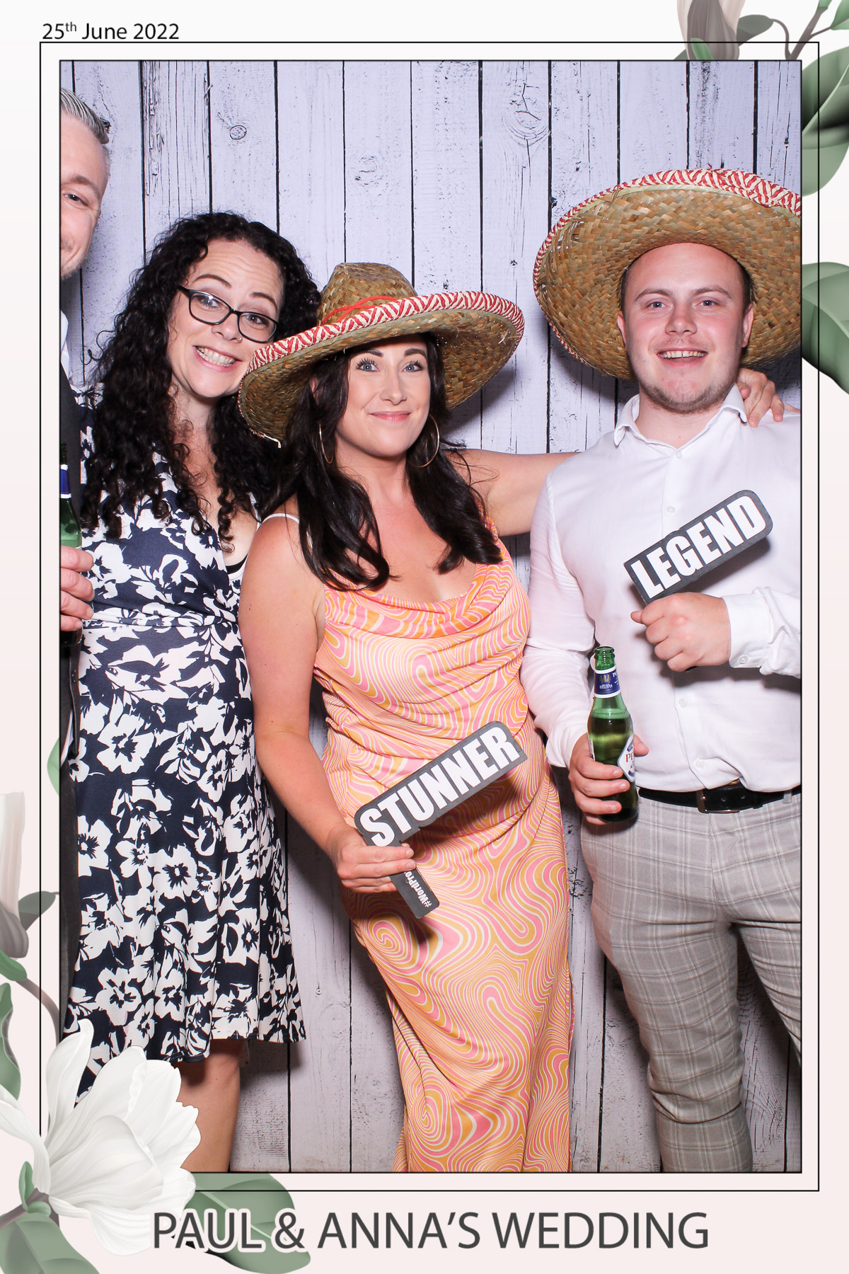 Paul & Anna's Wedding - Selfie Mirror | View more photos from the event at gallery.freshbooths.com/u/FreshBooths/Paul-Annas-Wedding-Selfie-Mirror