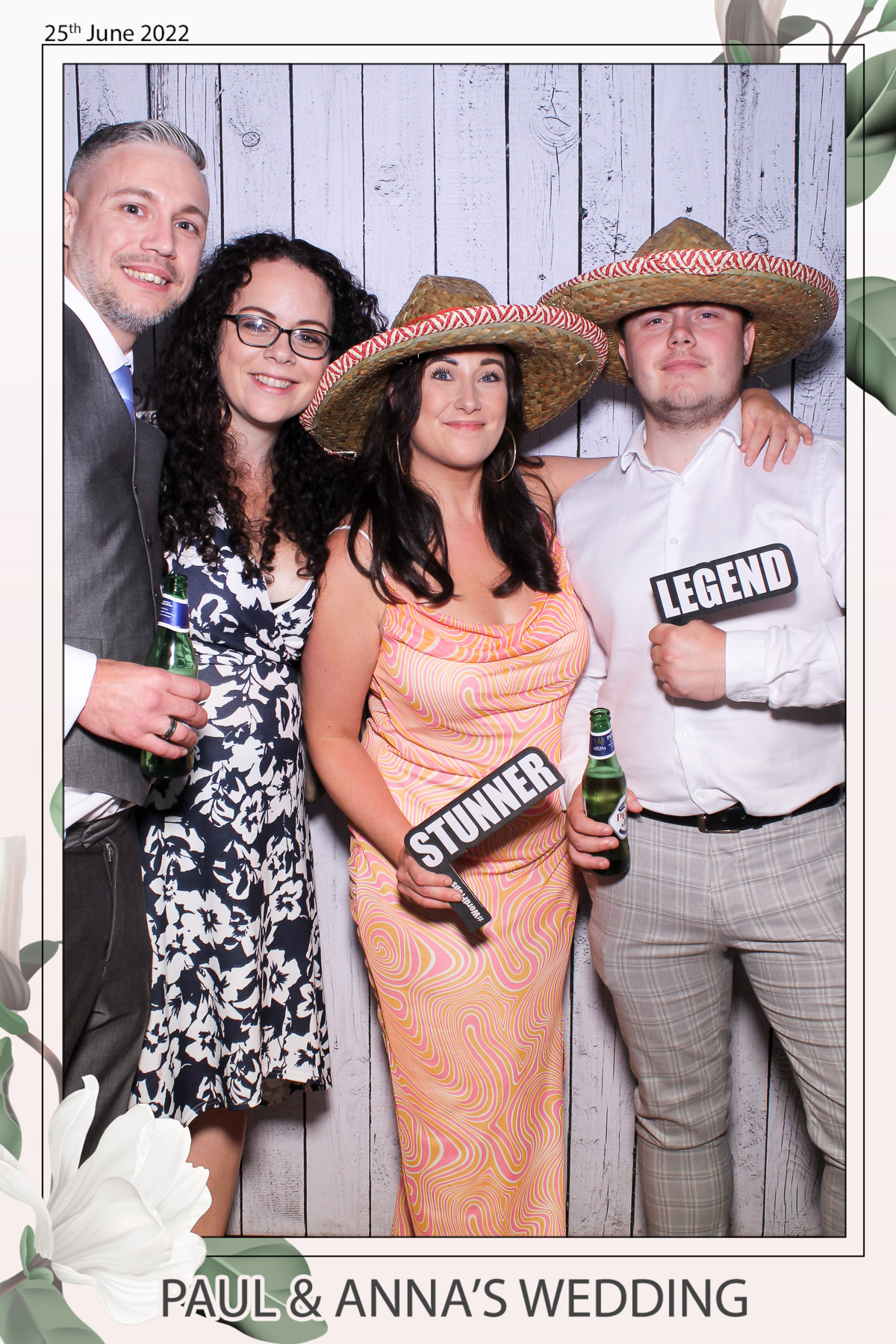 Paul & Anna's Wedding - Selfie Mirror | View more photos from the event at gallery.freshbooths.com/u/FreshBooths/Paul-Annas-Wedding-Selfie-Mirror