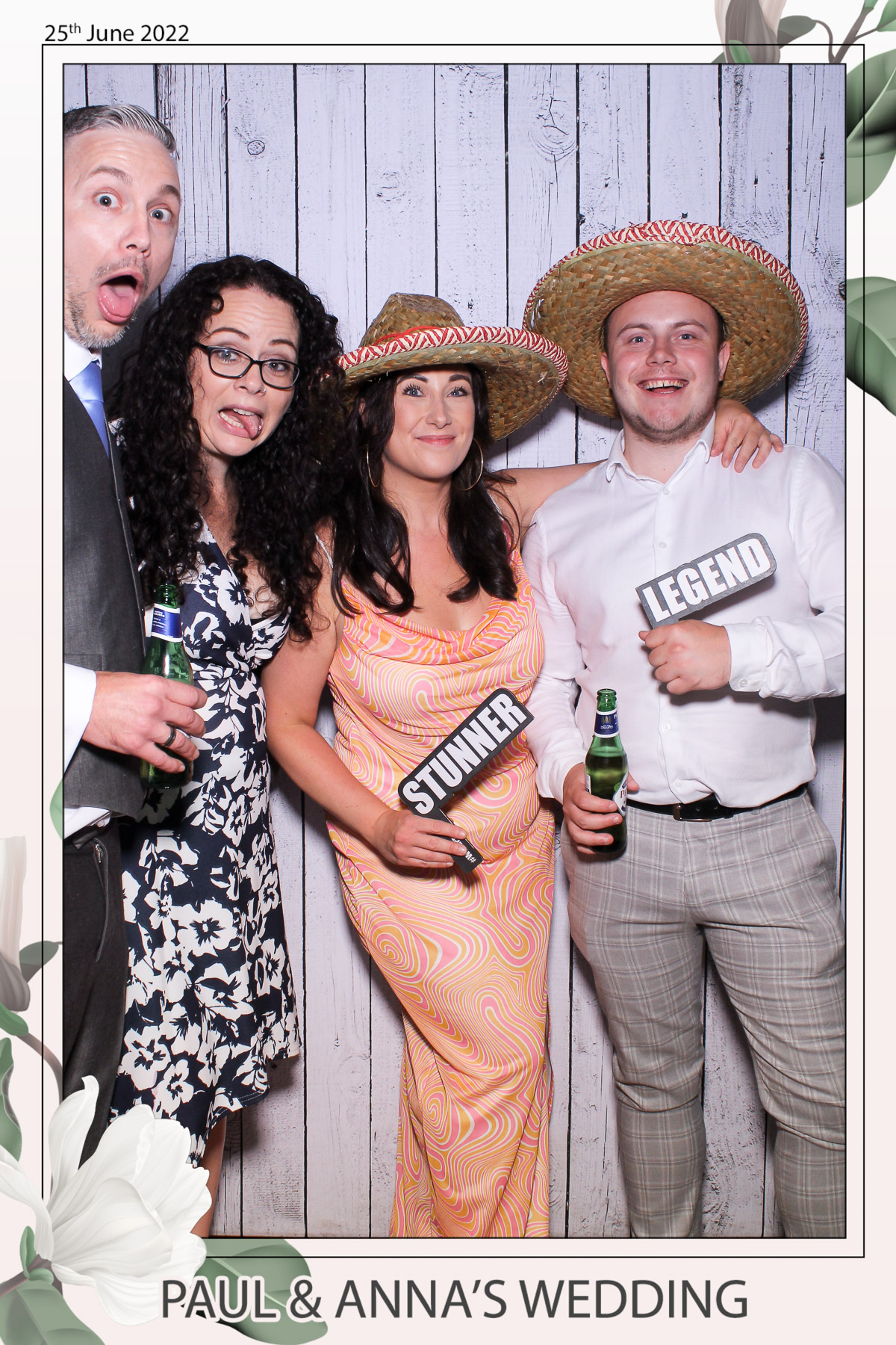 Paul & Anna's Wedding - Selfie Mirror | View more photos from the event at gallery.freshbooths.com/u/FreshBooths/Paul-Annas-Wedding-Selfie-Mirror