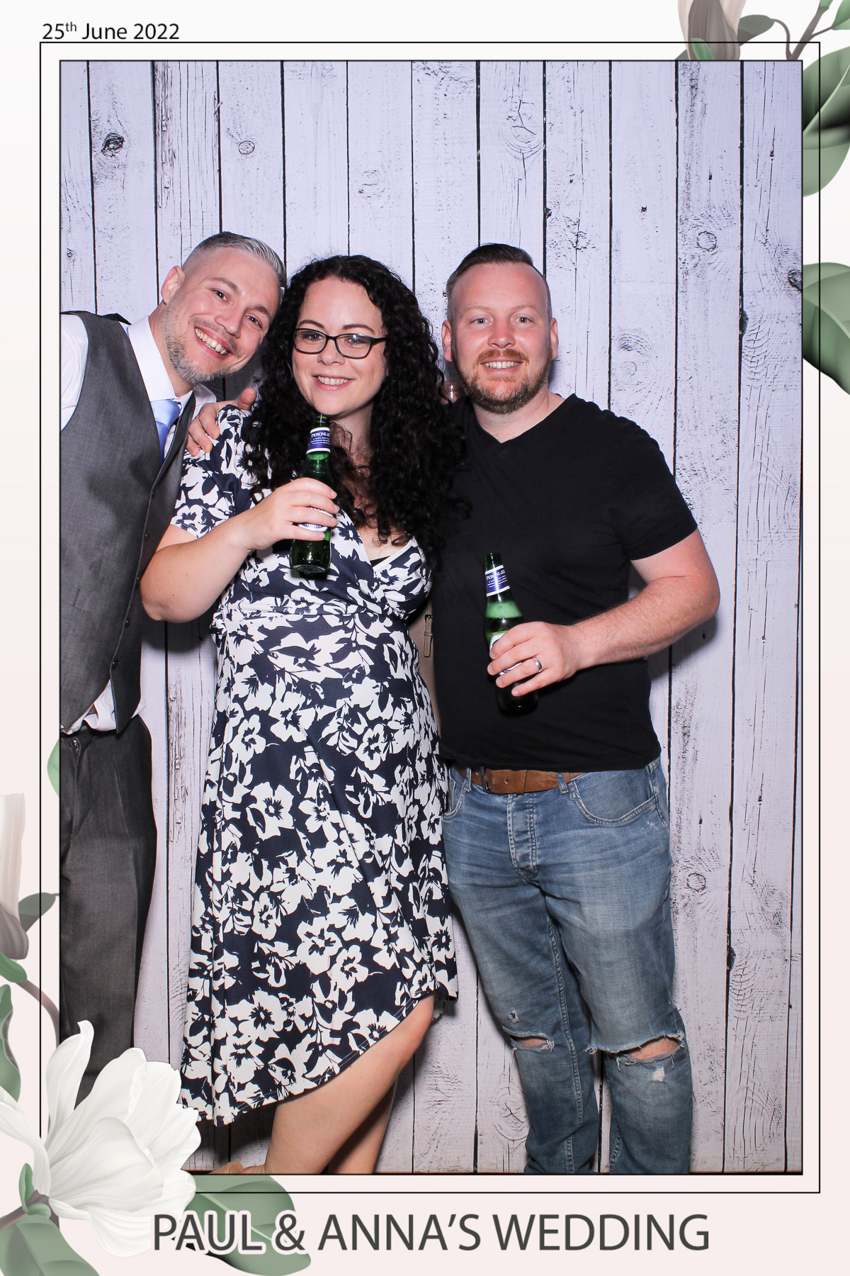 Paul & Anna's Wedding - Selfie Mirror | View more photos from the event at gallery.freshbooths.com/u/FreshBooths/Paul-Annas-Wedding-Selfie-Mirror