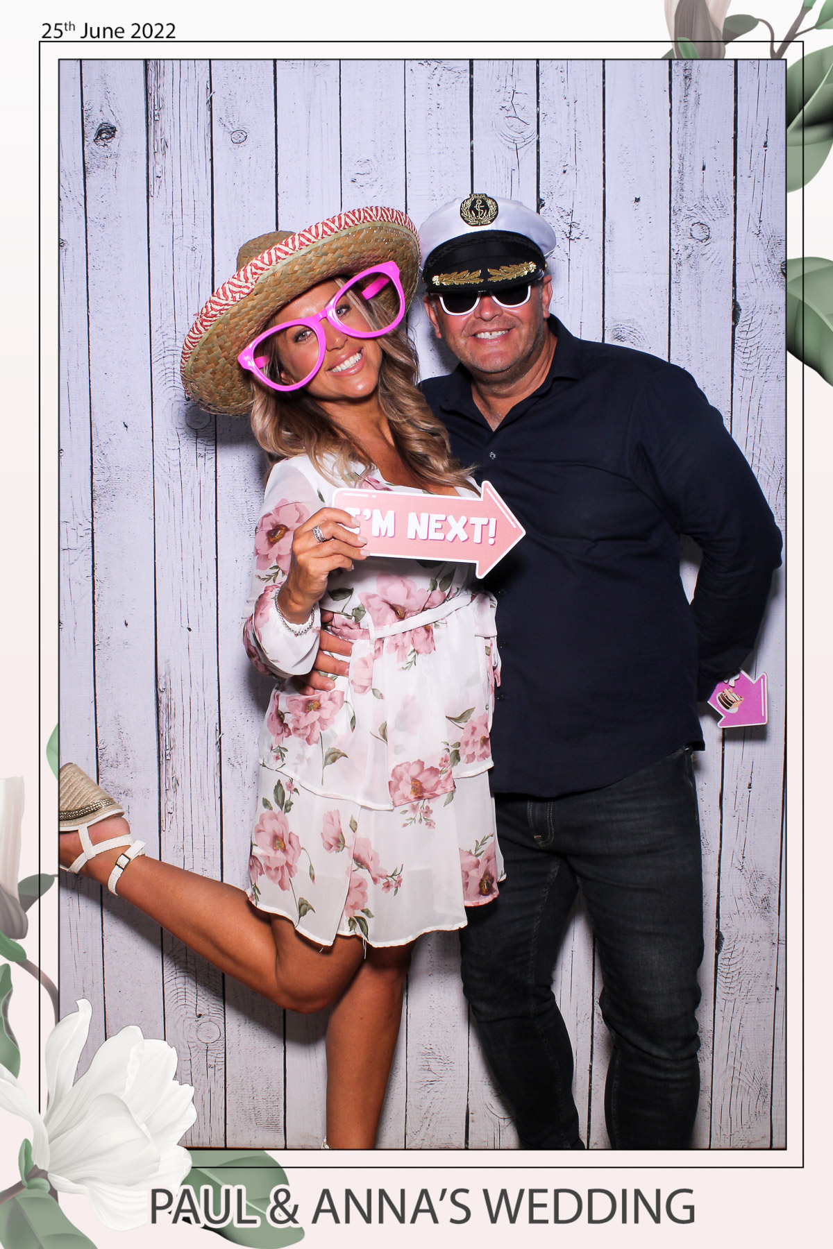 Paul & Anna's Wedding - Selfie Mirror | View more photos from the event at gallery.freshbooths.com/u/FreshBooths/Paul-Annas-Wedding-Selfie-Mirror