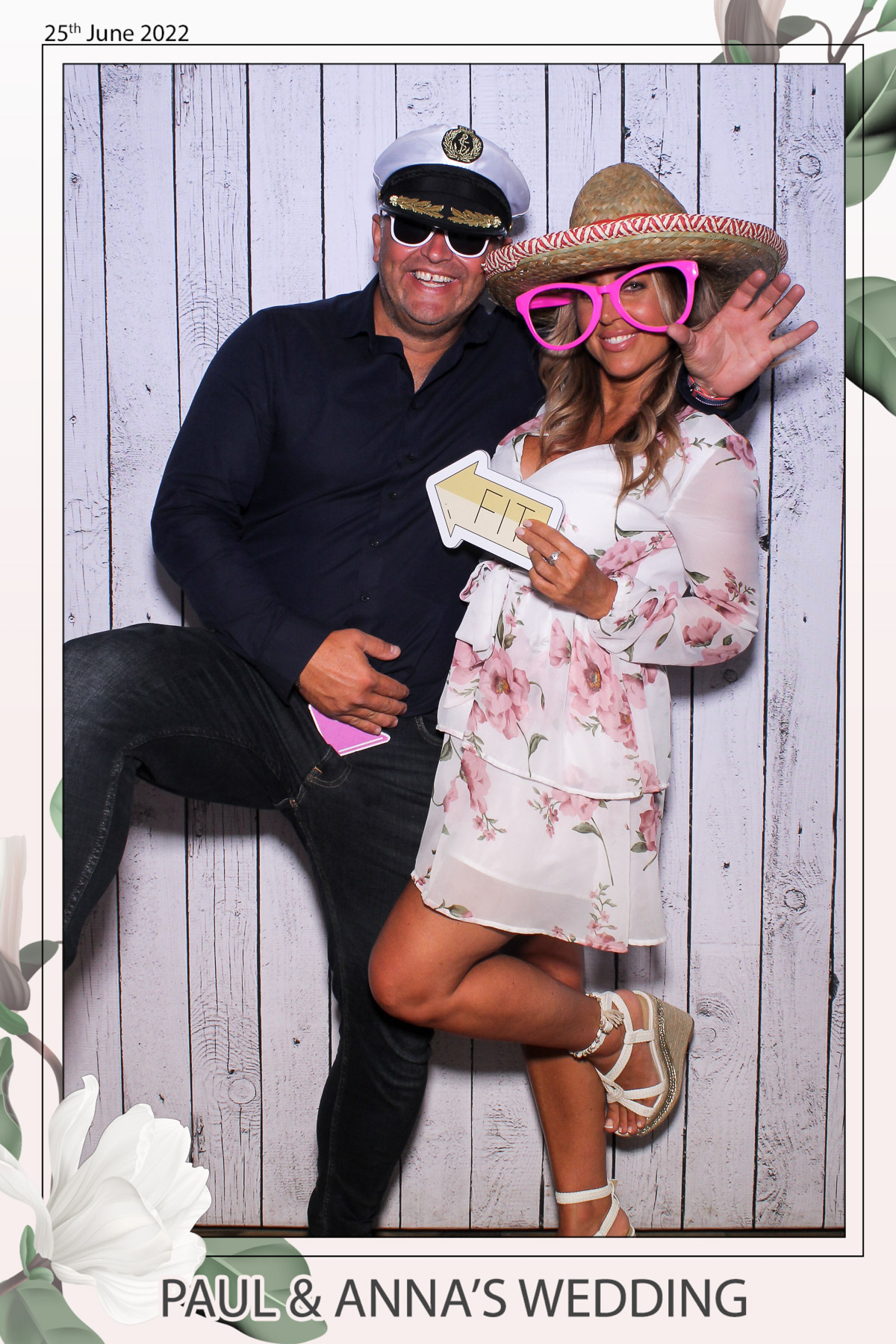 Paul & Anna's Wedding - Selfie Mirror | View more photos from the event at gallery.freshbooths.com/u/FreshBooths/Paul-Annas-Wedding-Selfie-Mirror