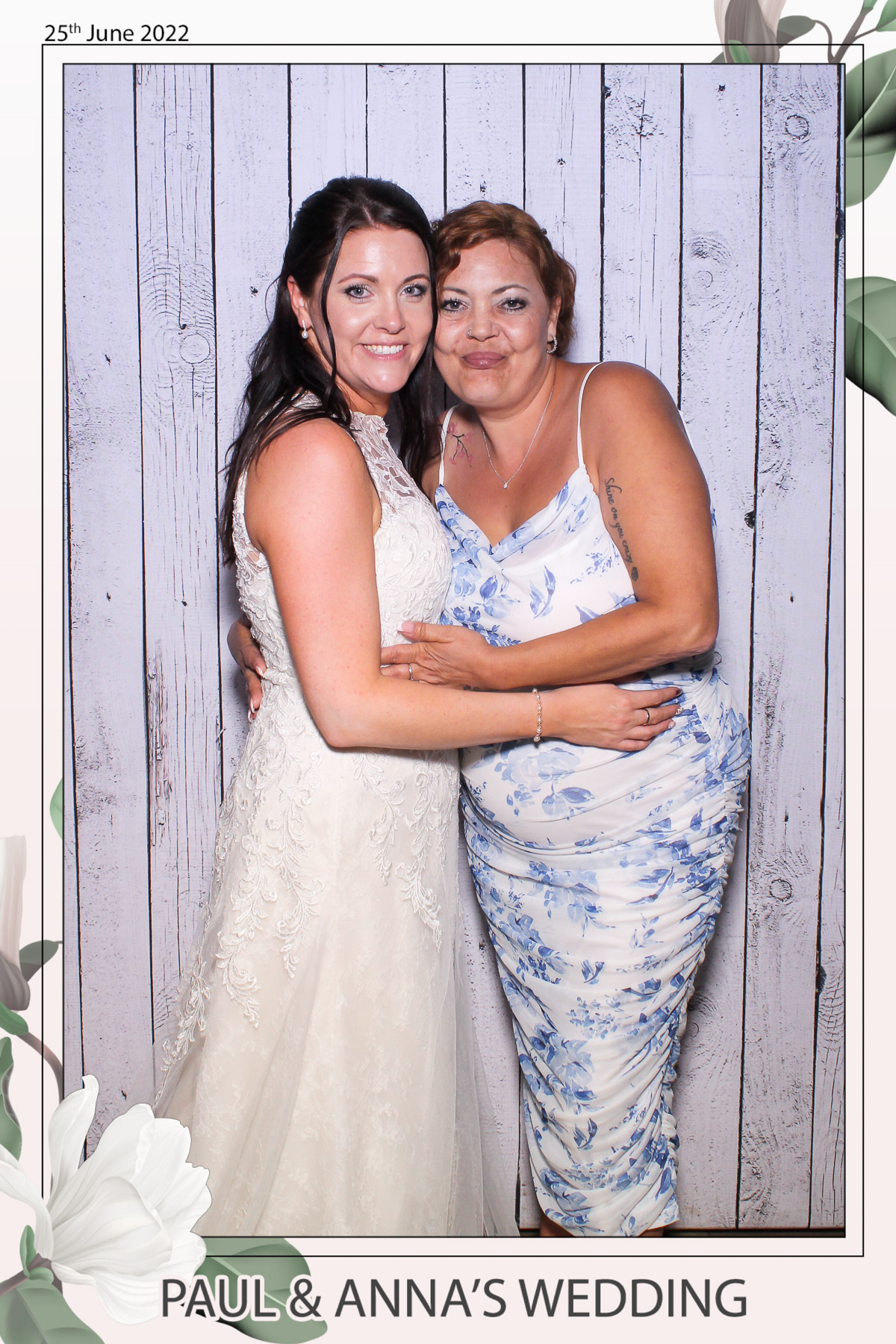 Paul & Anna's Wedding - Selfie Mirror | View more photos from the event at gallery.freshbooths.com/u/FreshBooths/Paul-Annas-Wedding-Selfie-Mirror