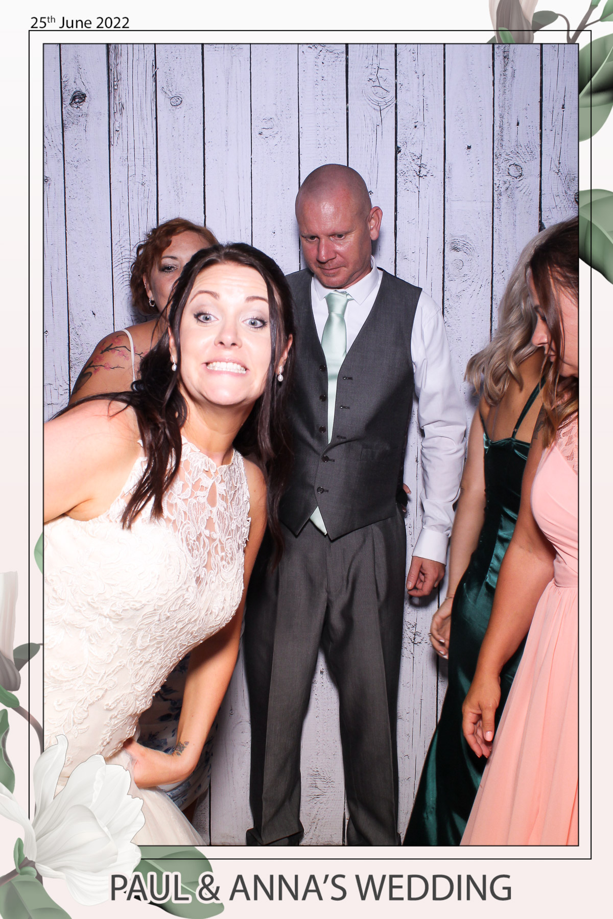 Paul & Anna's Wedding - Selfie Mirror | View more photos from the event at gallery.freshbooths.com/u/FreshBooths/Paul-Annas-Wedding-Selfie-Mirror