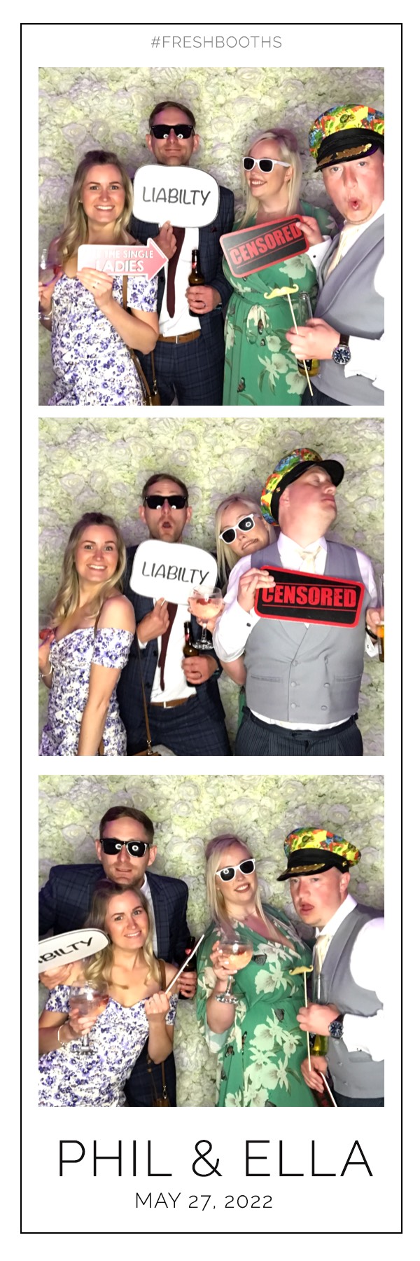 Phil & Ella Wedding - GIF Station | View more photos from the event at gallery.freshbooths.com/u/FreshBooths/Phil-Ella-Wedding-GIF-Station