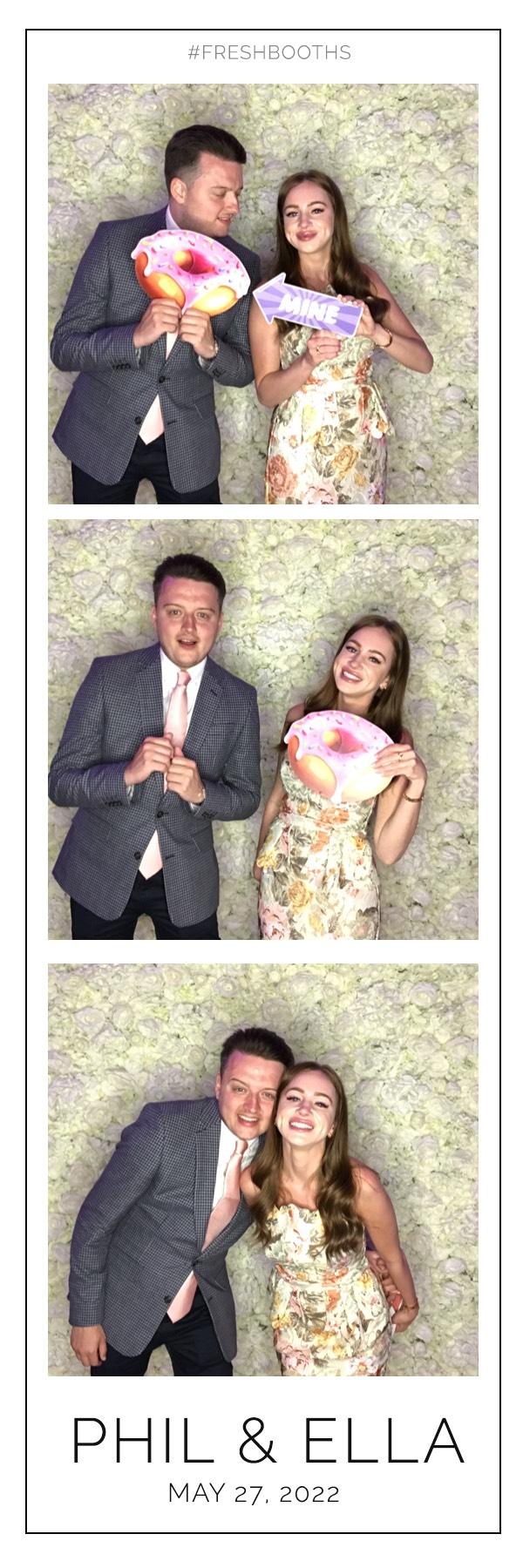 Phil & Ella Wedding - GIF Station | View more photos from the event at gallery.freshbooths.com/u/FreshBooths/Phil-Ella-Wedding-GIF-Station