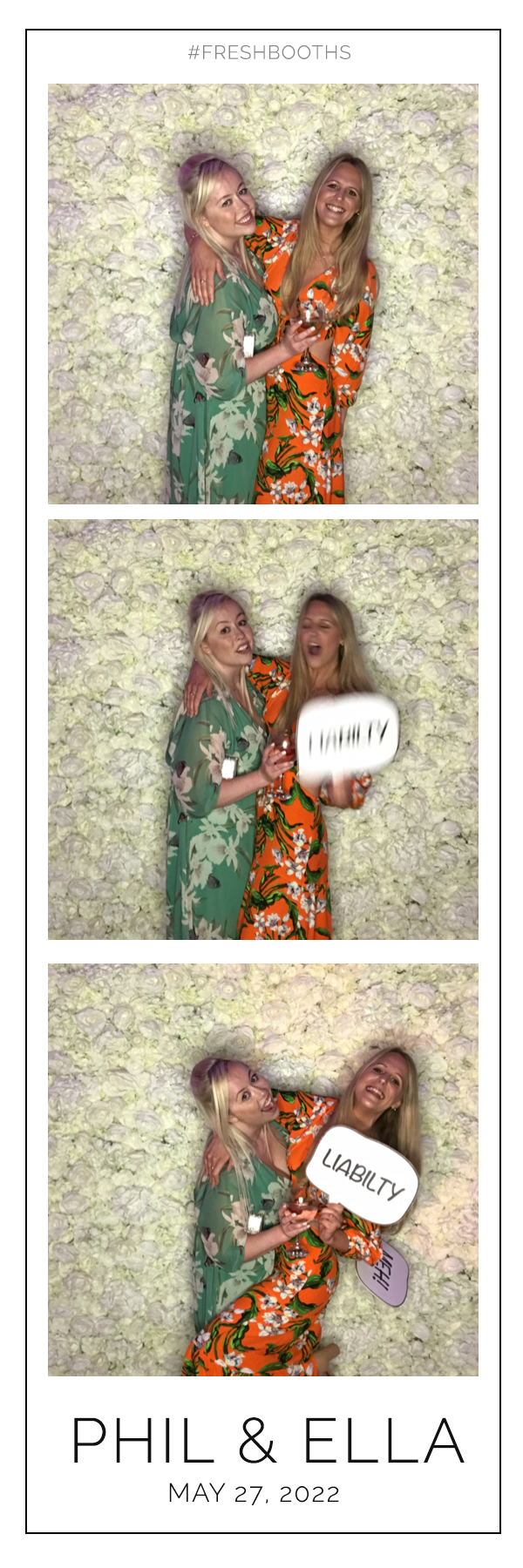 Phil & Ella Wedding - GIF Station | View more photos from the event at gallery.freshbooths.com/u/FreshBooths/Phil-Ella-Wedding-GIF-Station
