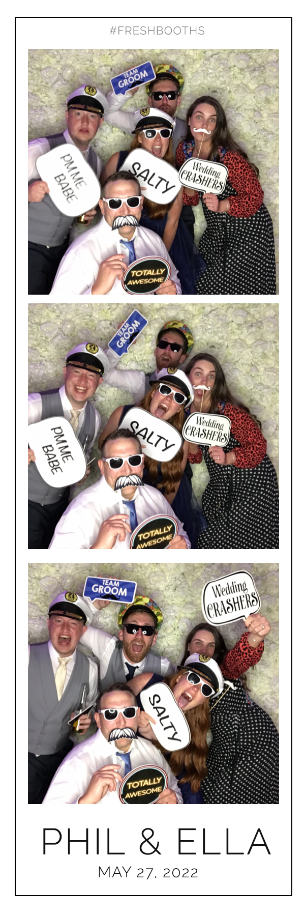 Phil & Ella Wedding - GIF Station | View more photos from the event at gallery.freshbooths.com/u/FreshBooths/Phil-Ella-Wedding-GIF-Station