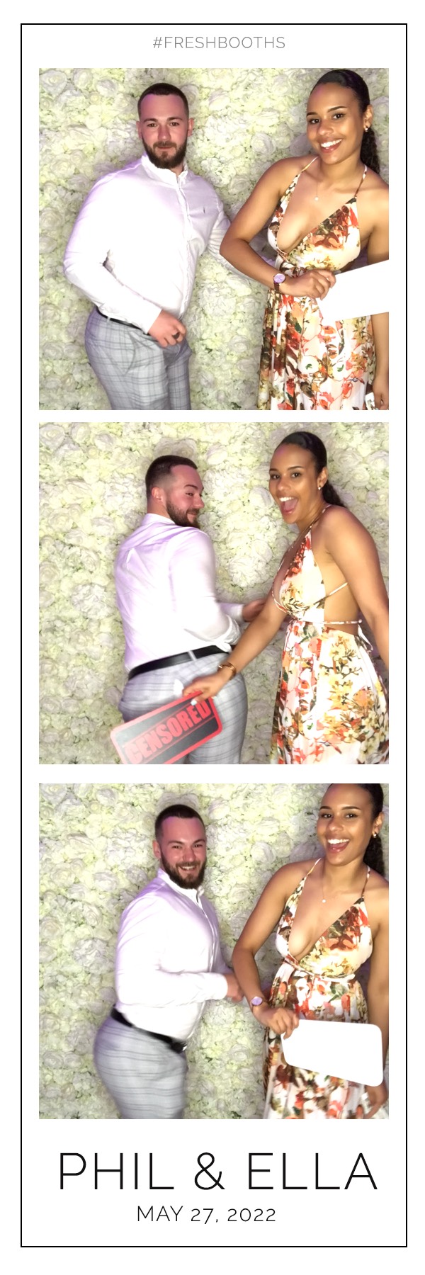 Phil & Ella Wedding - GIF Station | View more photos from the event at gallery.freshbooths.com/u/FreshBooths/Phil-Ella-Wedding-GIF-Station