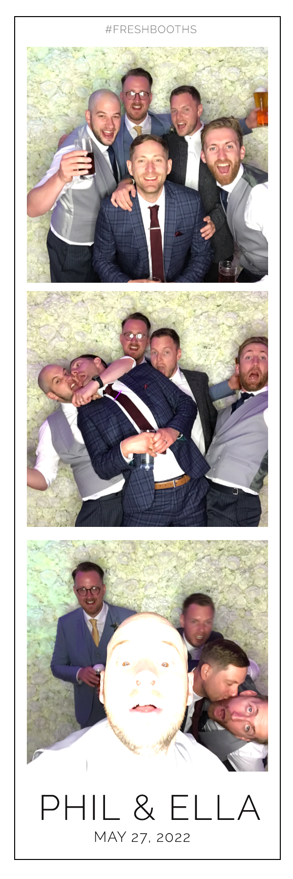 Phil & Ella Wedding - GIF Station | View more photos from the event at gallery.freshbooths.com/u/FreshBooths/Phil-Ella-Wedding-GIF-Station
