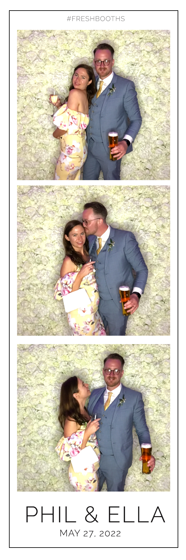 Phil & Ella Wedding - GIF Station | View more photos from the event at gallery.freshbooths.com/u/FreshBooths/Phil-Ella-Wedding-GIF-Station