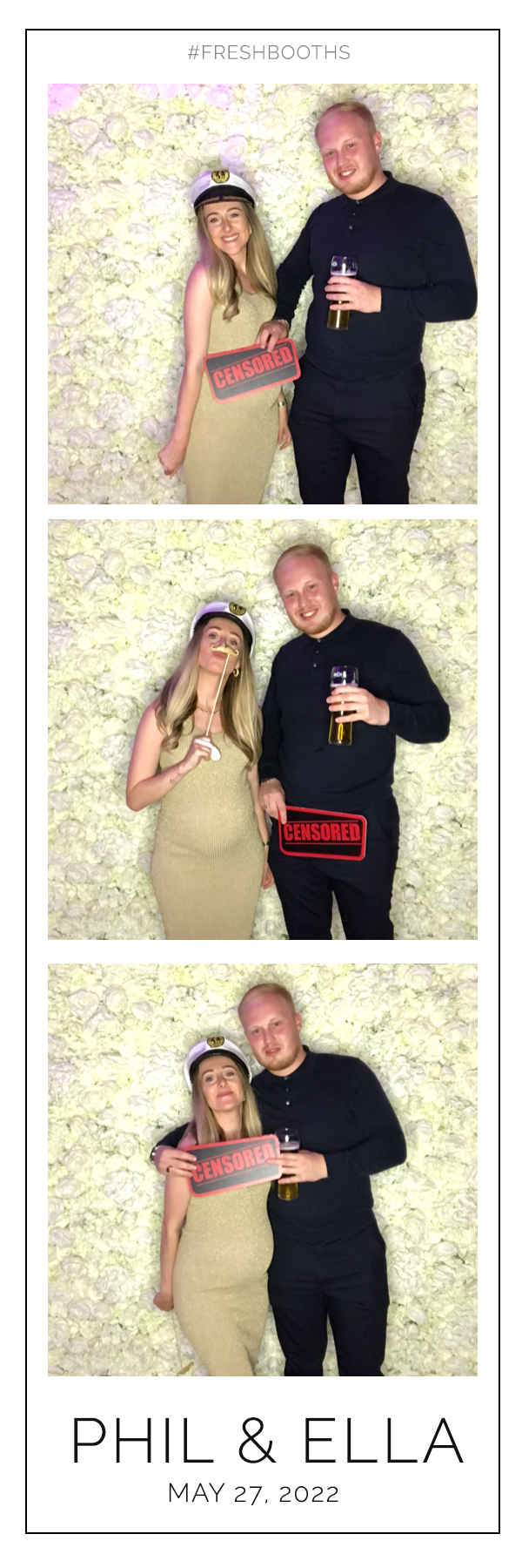 Phil & Ella Wedding - GIF Station | View more photos from the event at gallery.freshbooths.com/u/FreshBooths/Phil-Ella-Wedding-GIF-Station