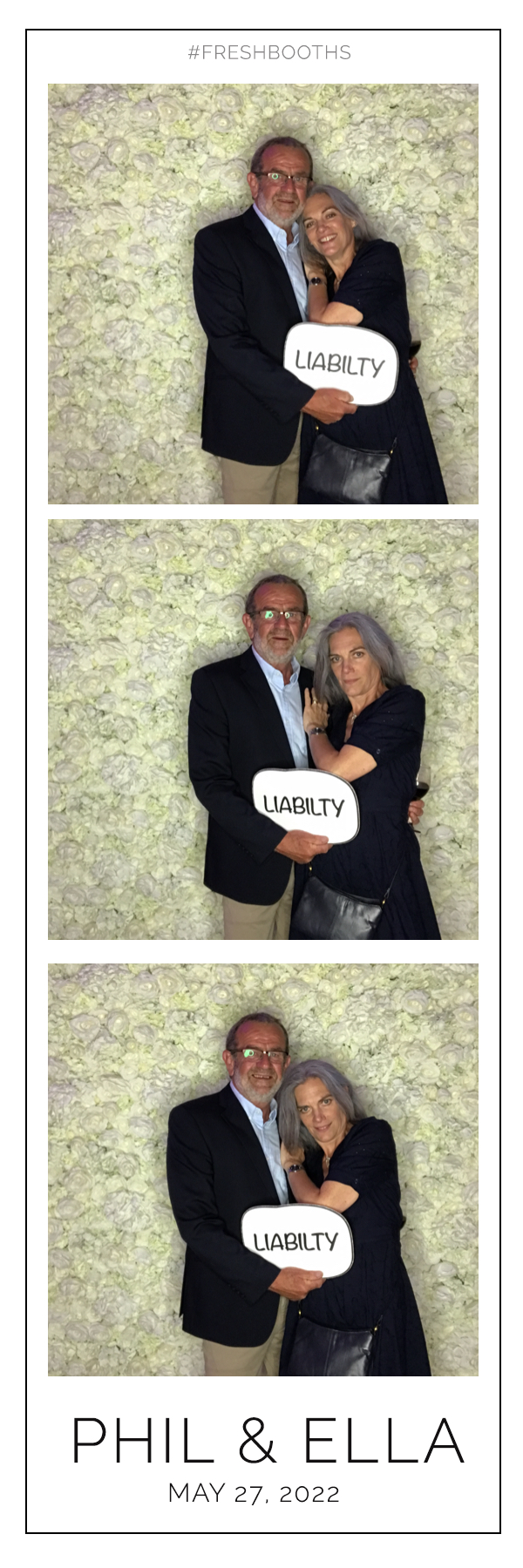 Phil & Ella Wedding - GIF Station | View more photos from the event at gallery.freshbooths.com/u/FreshBooths/Phil-Ella-Wedding-GIF-Station
