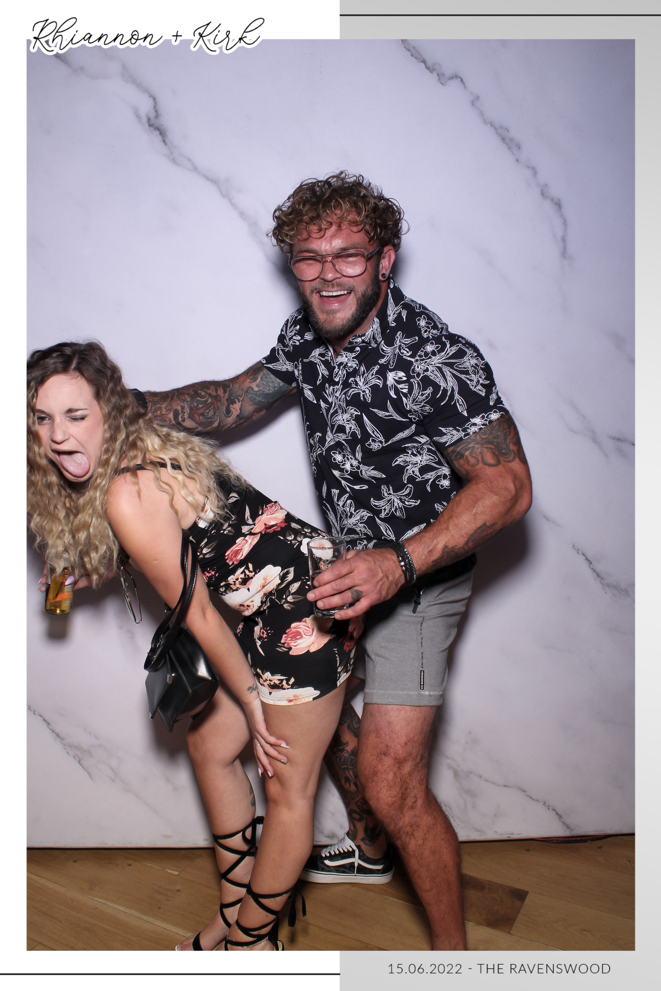 Rhiannon & Kirk - Selfie Mirror | View more photos from the event at gallery.freshbooths.com/u/FreshBooths/Rhiannon-Kirk-Selfie-Mirror