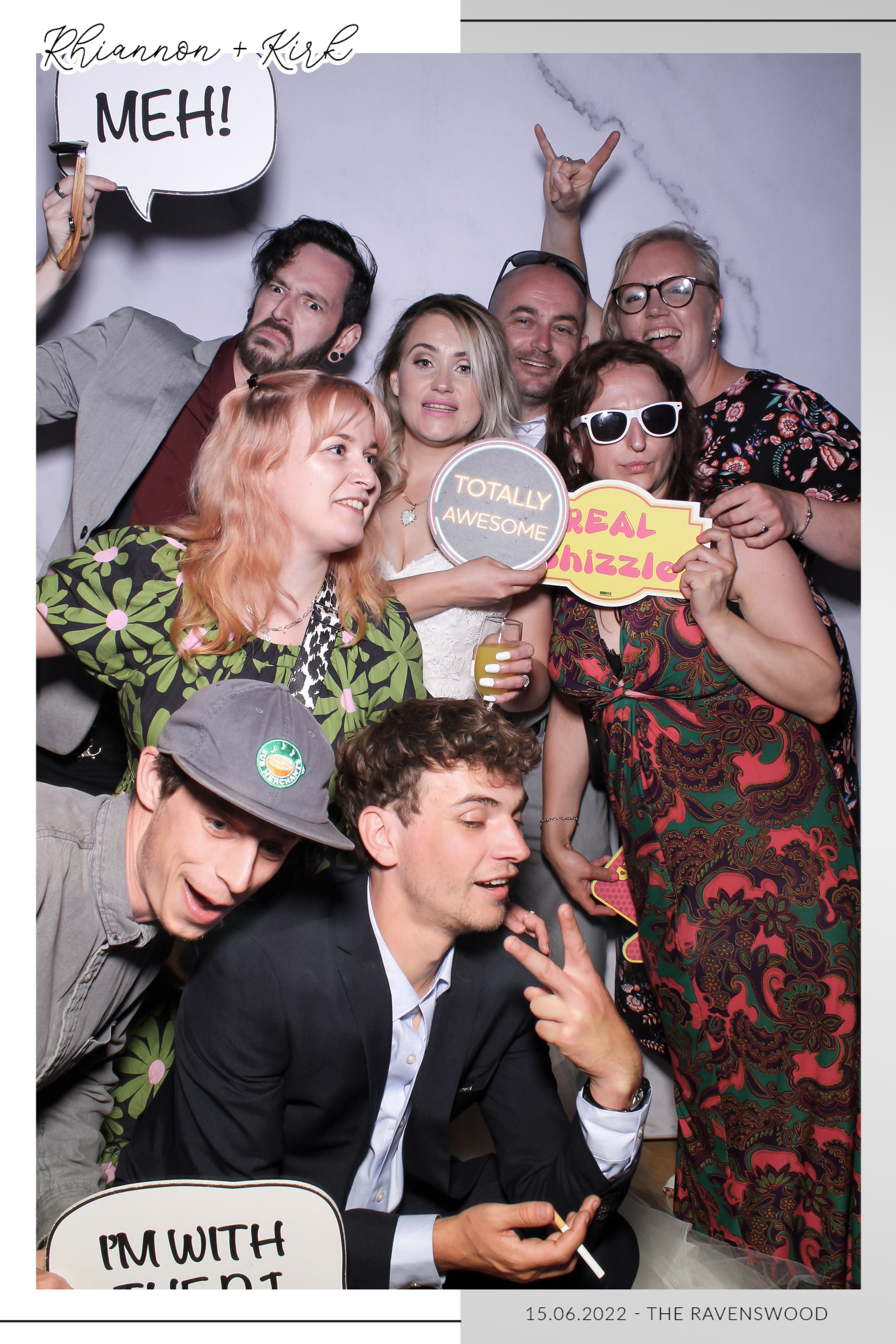 Rhiannon & Kirk - Selfie Mirror | View more photos from the event at gallery.freshbooths.com/u/FreshBooths/Rhiannon-Kirk-Selfie-Mirror
