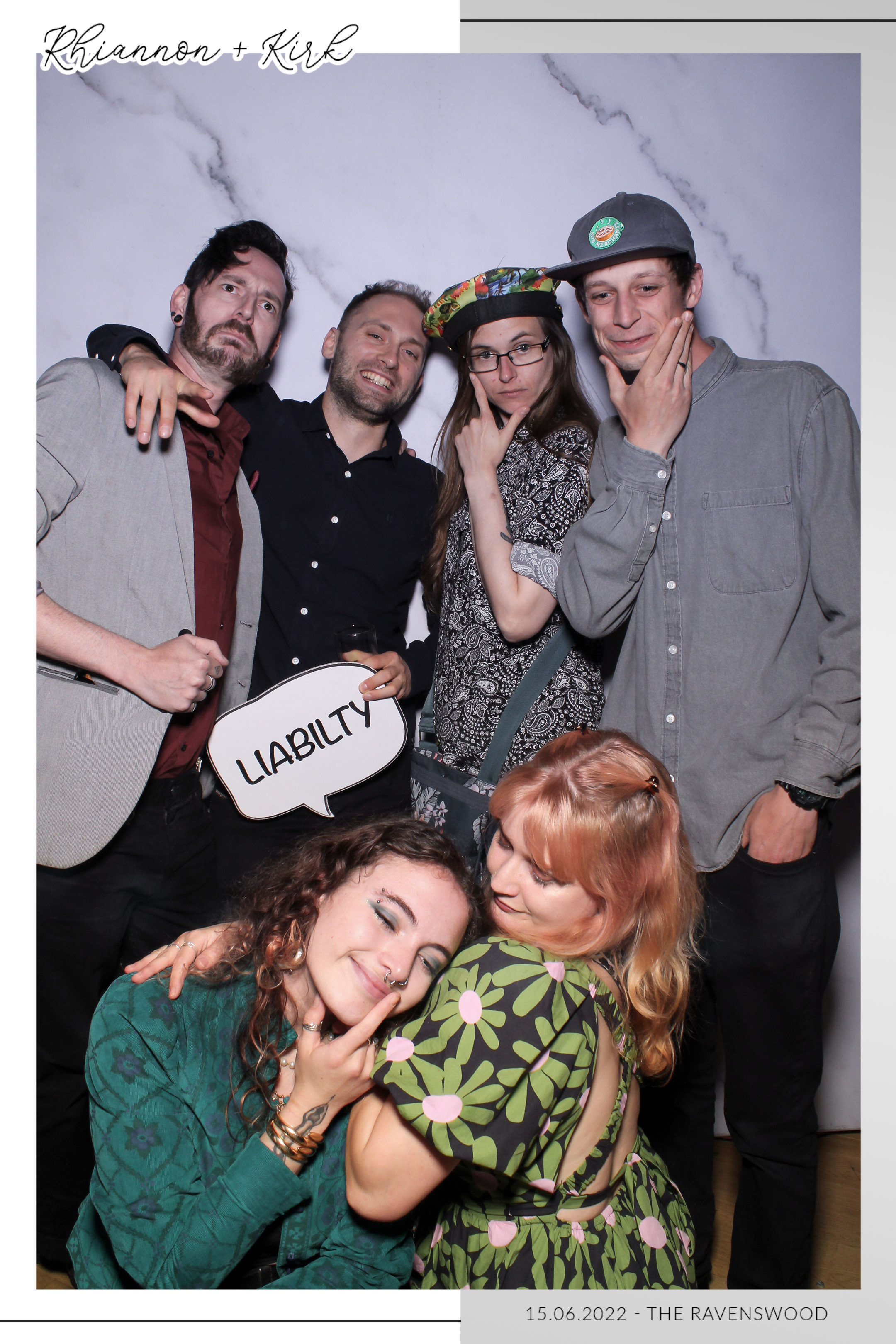 Rhiannon & Kirk - Selfie Mirror | View more photos from the event at gallery.freshbooths.com/u/FreshBooths/Rhiannon-Kirk-Selfie-Mirror