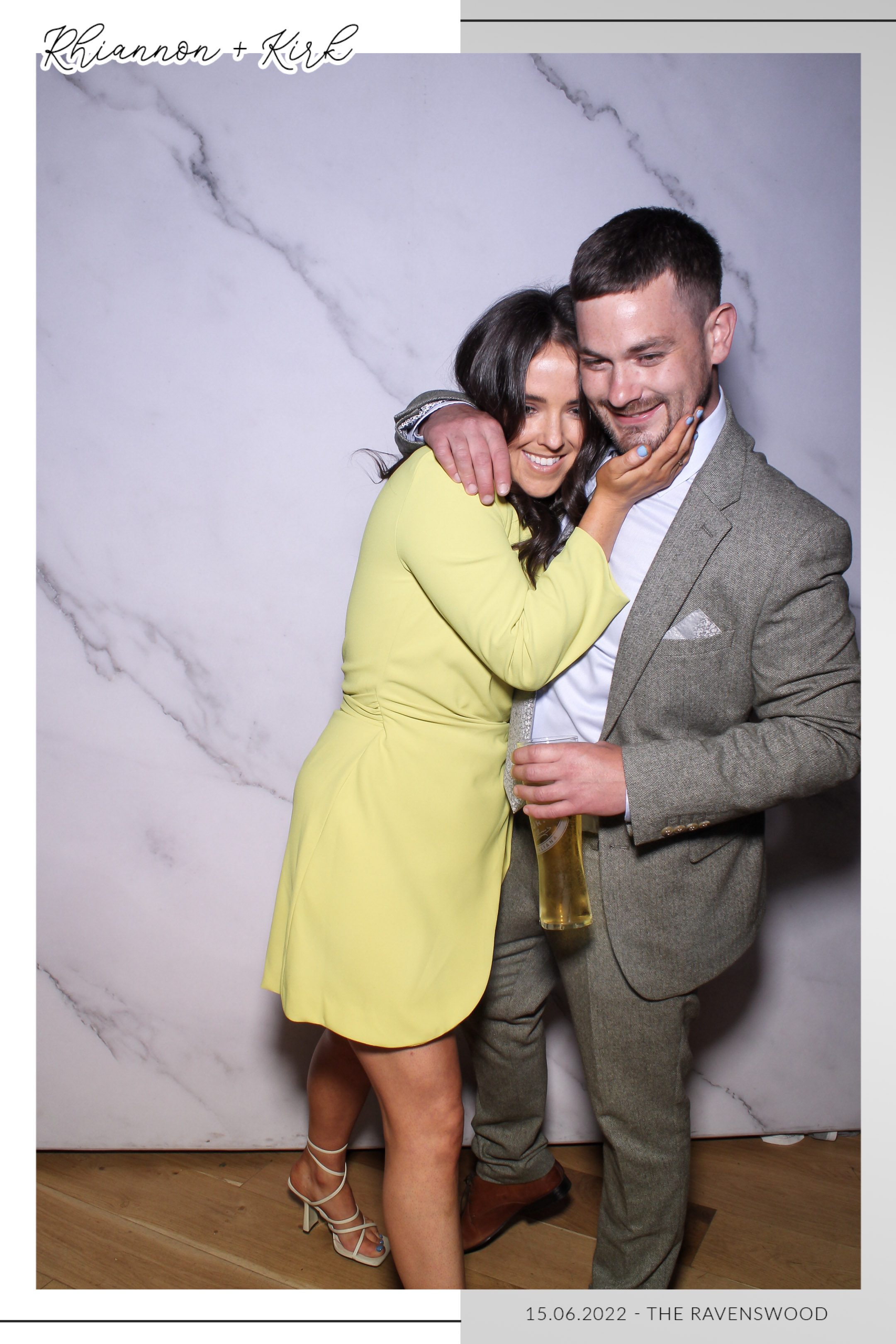Rhiannon & Kirk - Selfie Mirror | View more photos from the event at gallery.freshbooths.com/u/FreshBooths/Rhiannon-Kirk-Selfie-Mirror