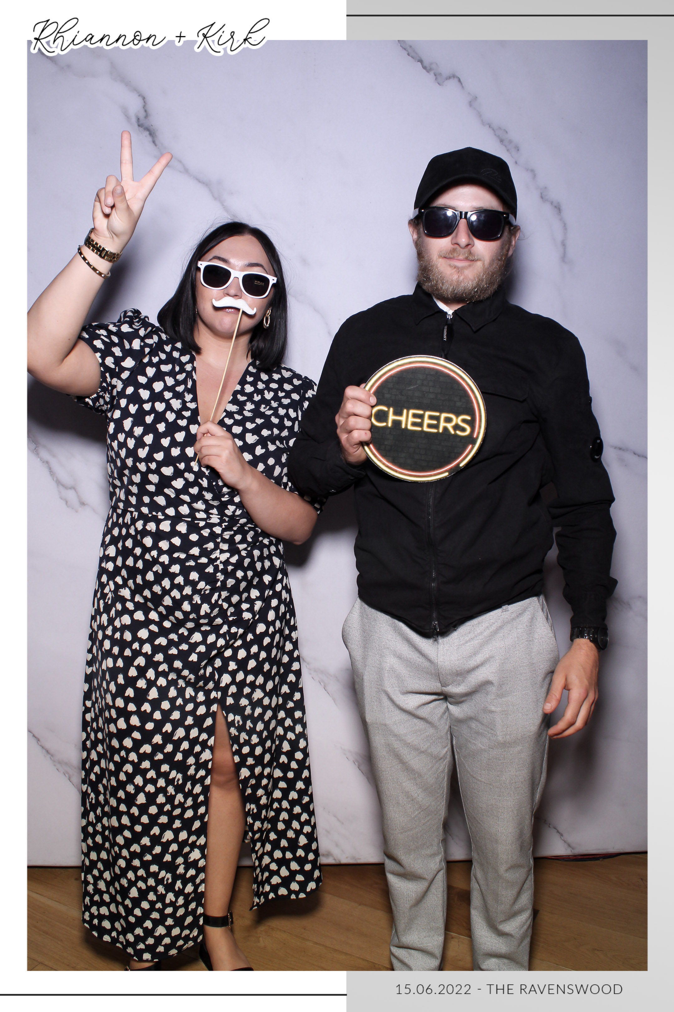 Rhiannon & Kirk - Selfie Mirror | View more photos from the event at gallery.freshbooths.com/u/FreshBooths/Rhiannon-Kirk-Selfie-Mirror