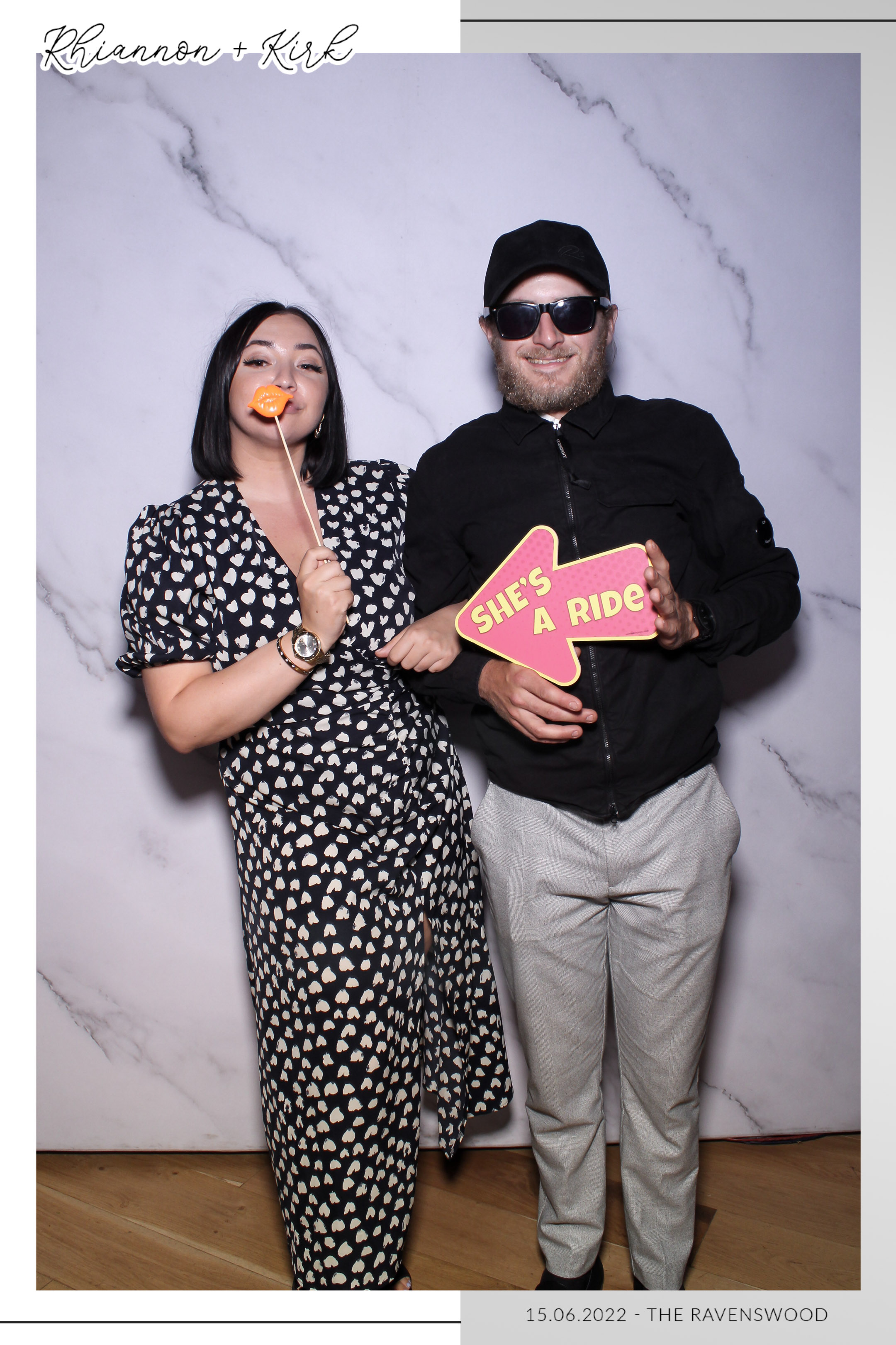 Rhiannon & Kirk - Selfie Mirror | View more photos from the event at gallery.freshbooths.com/u/FreshBooths/Rhiannon-Kirk-Selfie-Mirror
