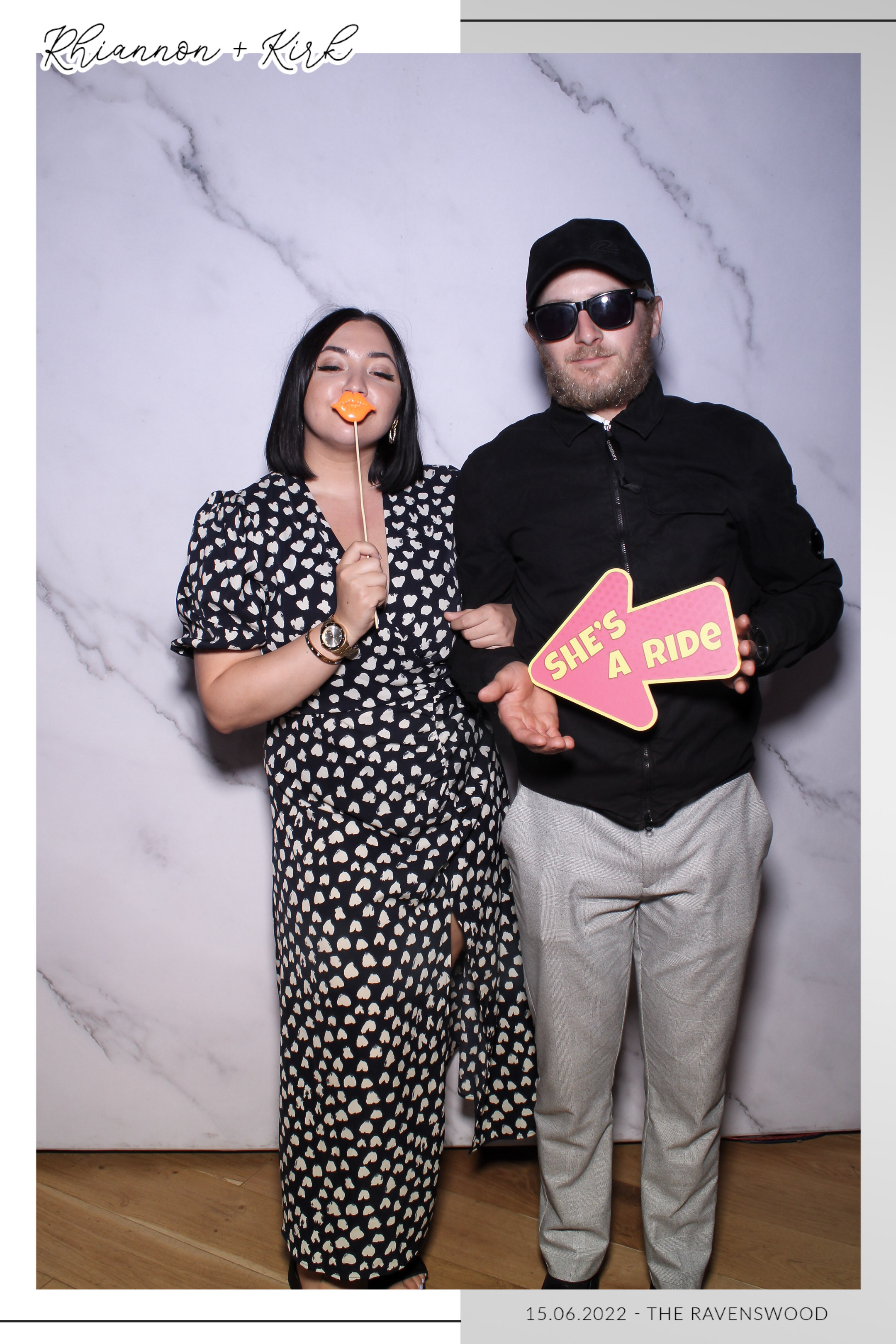 Rhiannon & Kirk - Selfie Mirror | View more photos from the event at gallery.freshbooths.com/u/FreshBooths/Rhiannon-Kirk-Selfie-Mirror