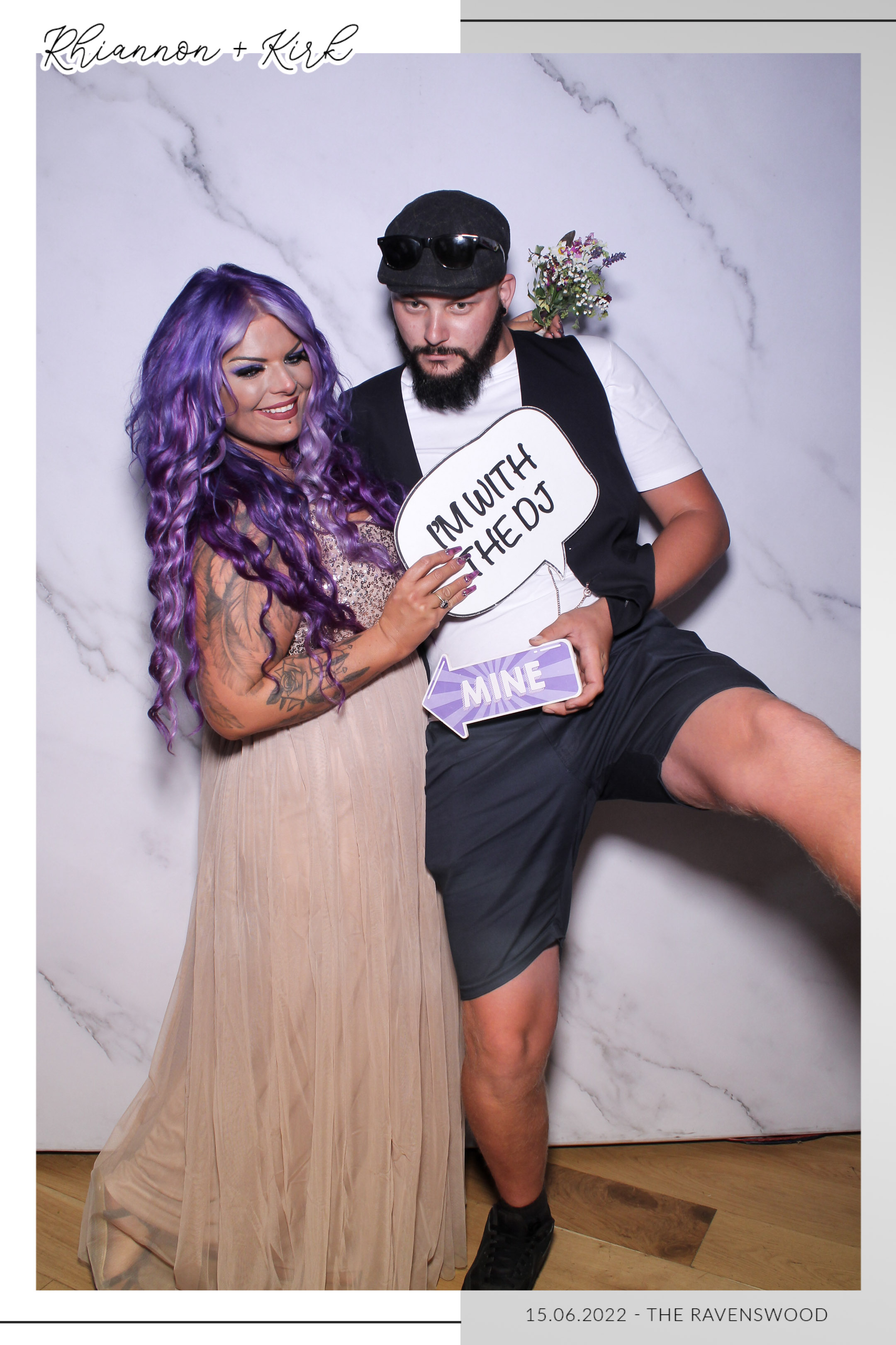 Rhiannon & Kirk - Selfie Mirror | View more photos from the event at gallery.freshbooths.com/u/FreshBooths/Rhiannon-Kirk-Selfie-Mirror