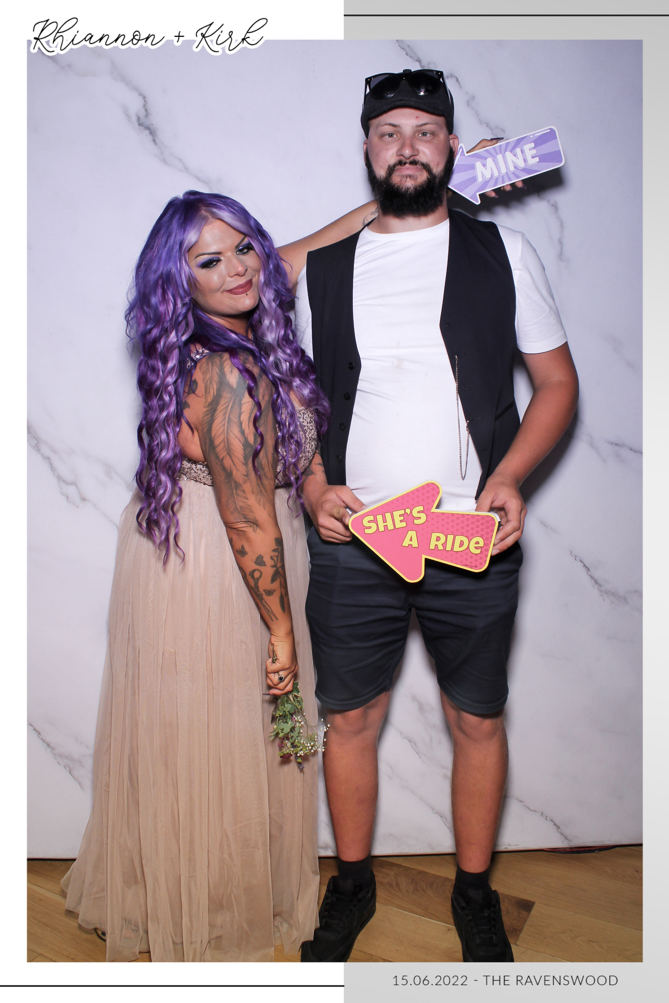Rhiannon & Kirk - Selfie Mirror | View more photos from the event at gallery.freshbooths.com/u/FreshBooths/Rhiannon-Kirk-Selfie-Mirror