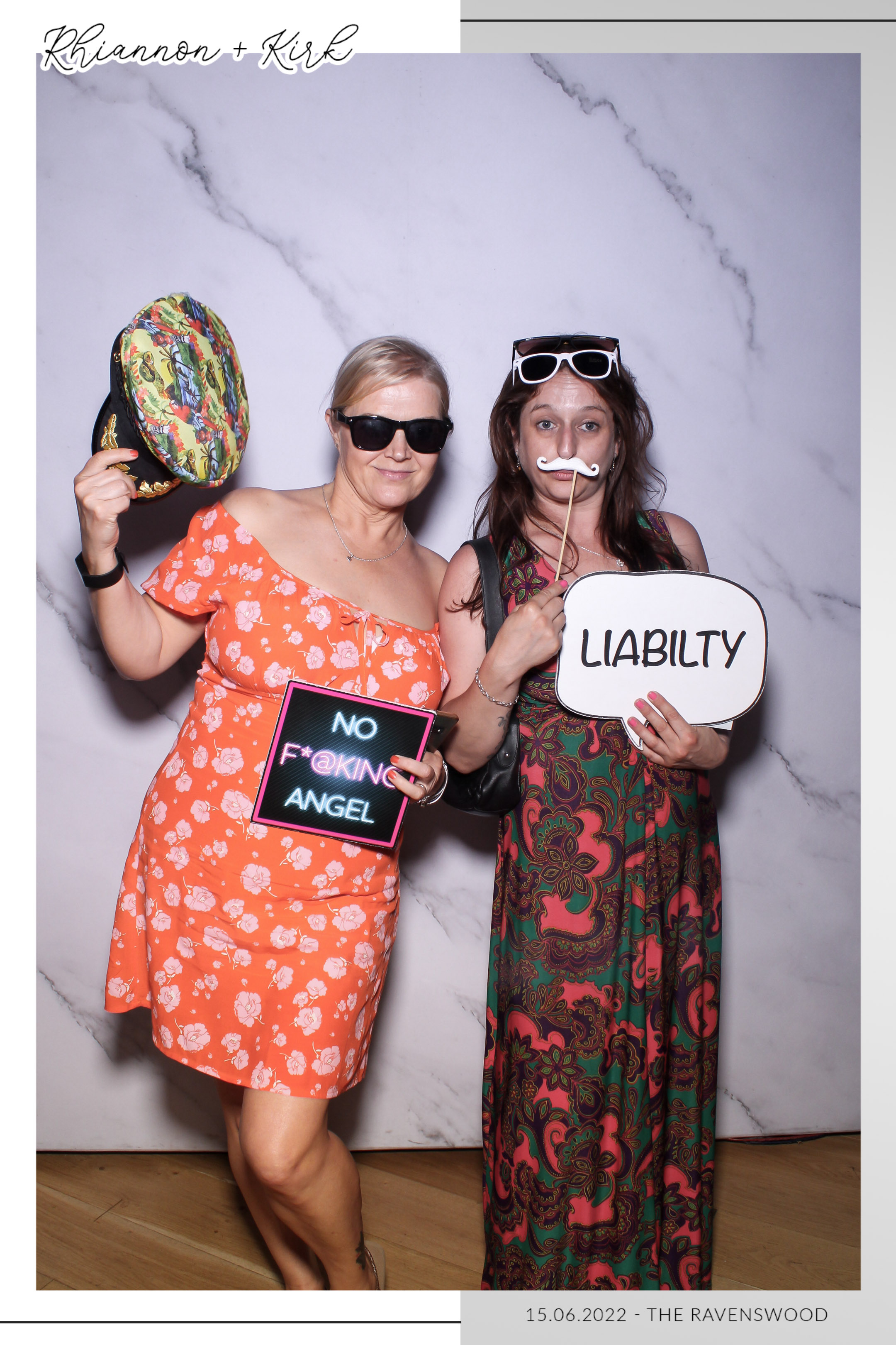 Rhiannon & Kirk - Selfie Mirror | View more photos from the event at gallery.freshbooths.com/u/FreshBooths/Rhiannon-Kirk-Selfie-Mirror