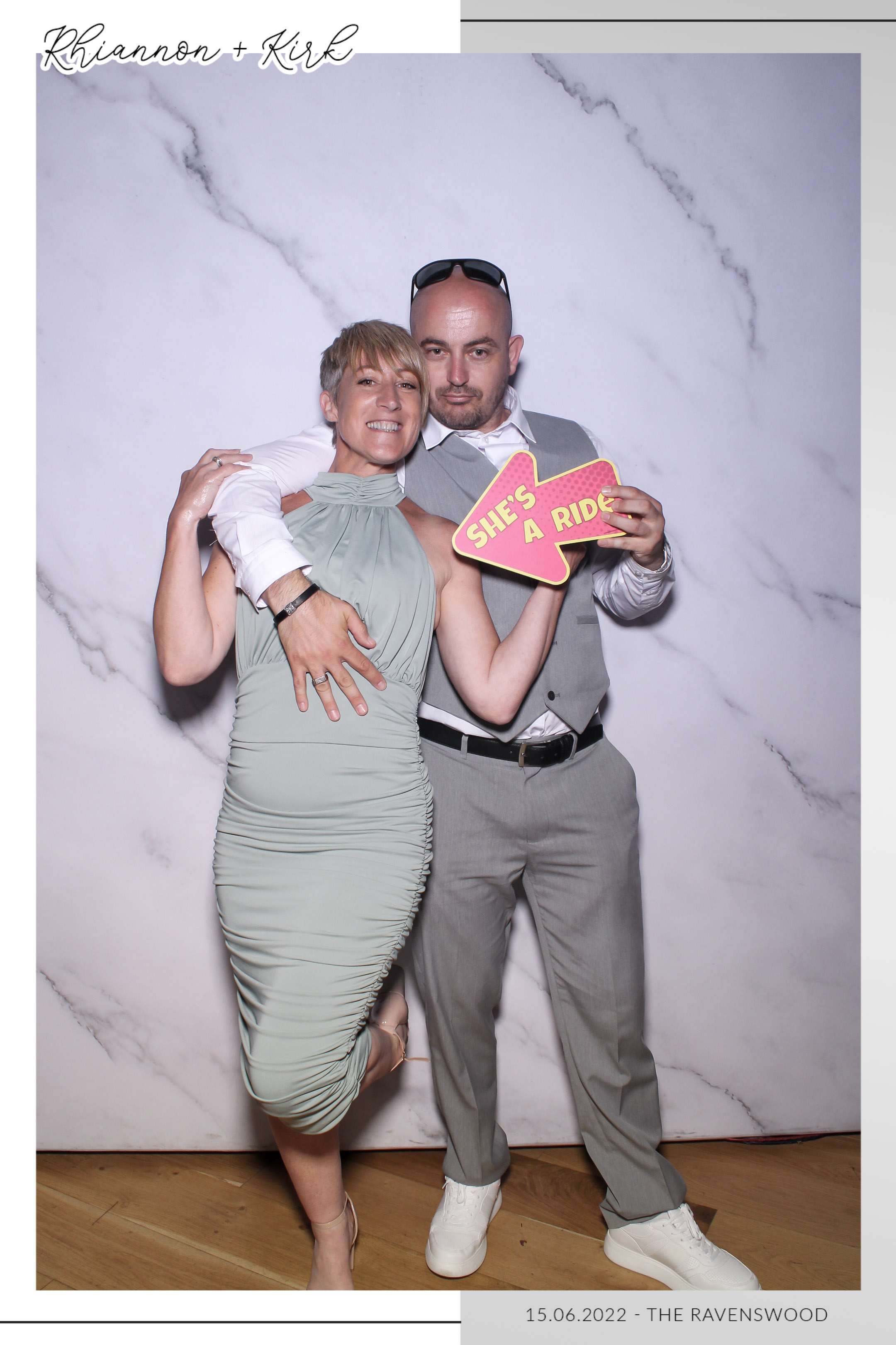 Rhiannon & Kirk - Selfie Mirror | View more photos from the event at gallery.freshbooths.com/u/FreshBooths/Rhiannon-Kirk-Selfie-Mirror