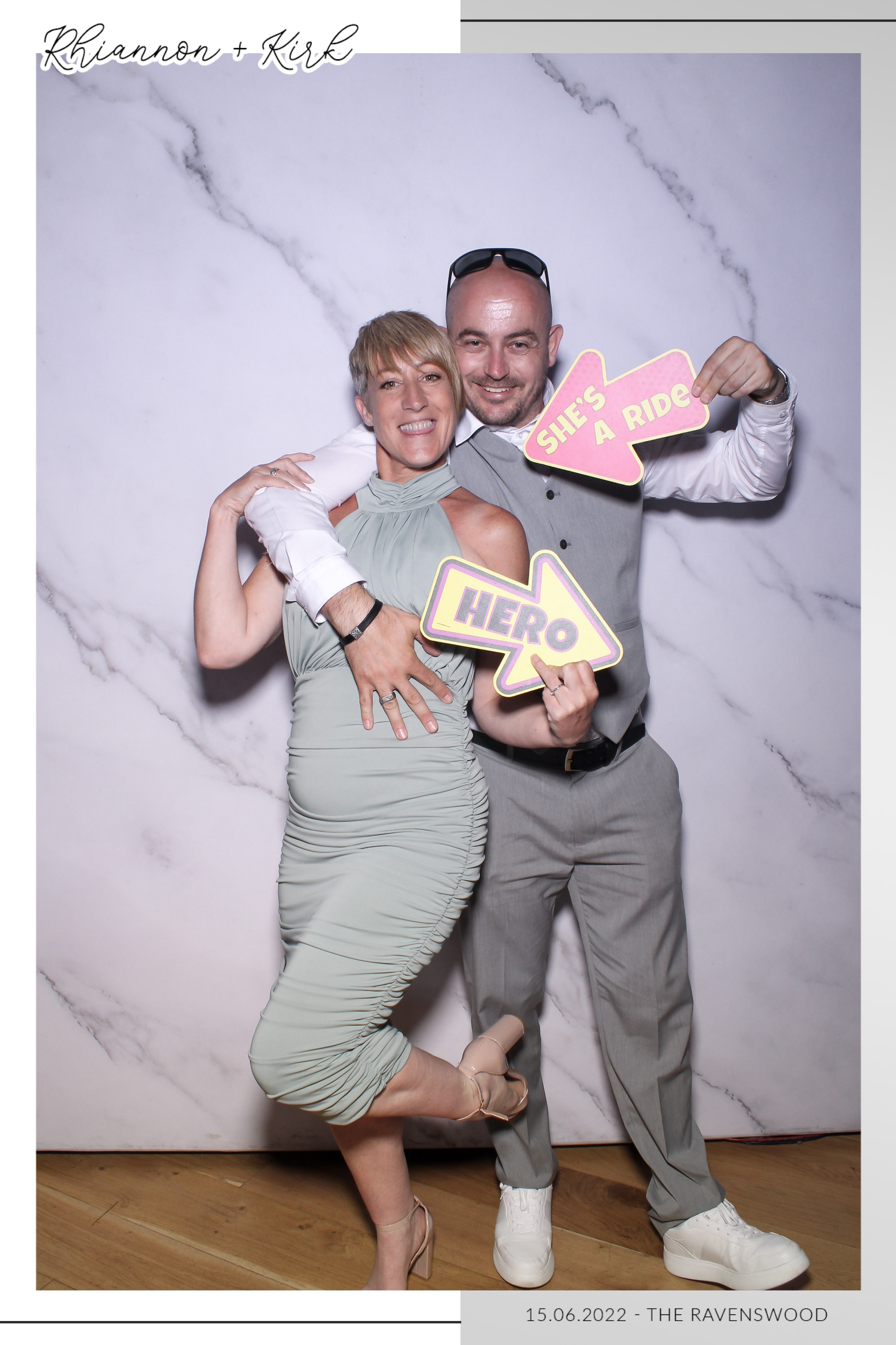 Rhiannon & Kirk - Selfie Mirror | View more photos from the event at gallery.freshbooths.com/u/FreshBooths/Rhiannon-Kirk-Selfie-Mirror