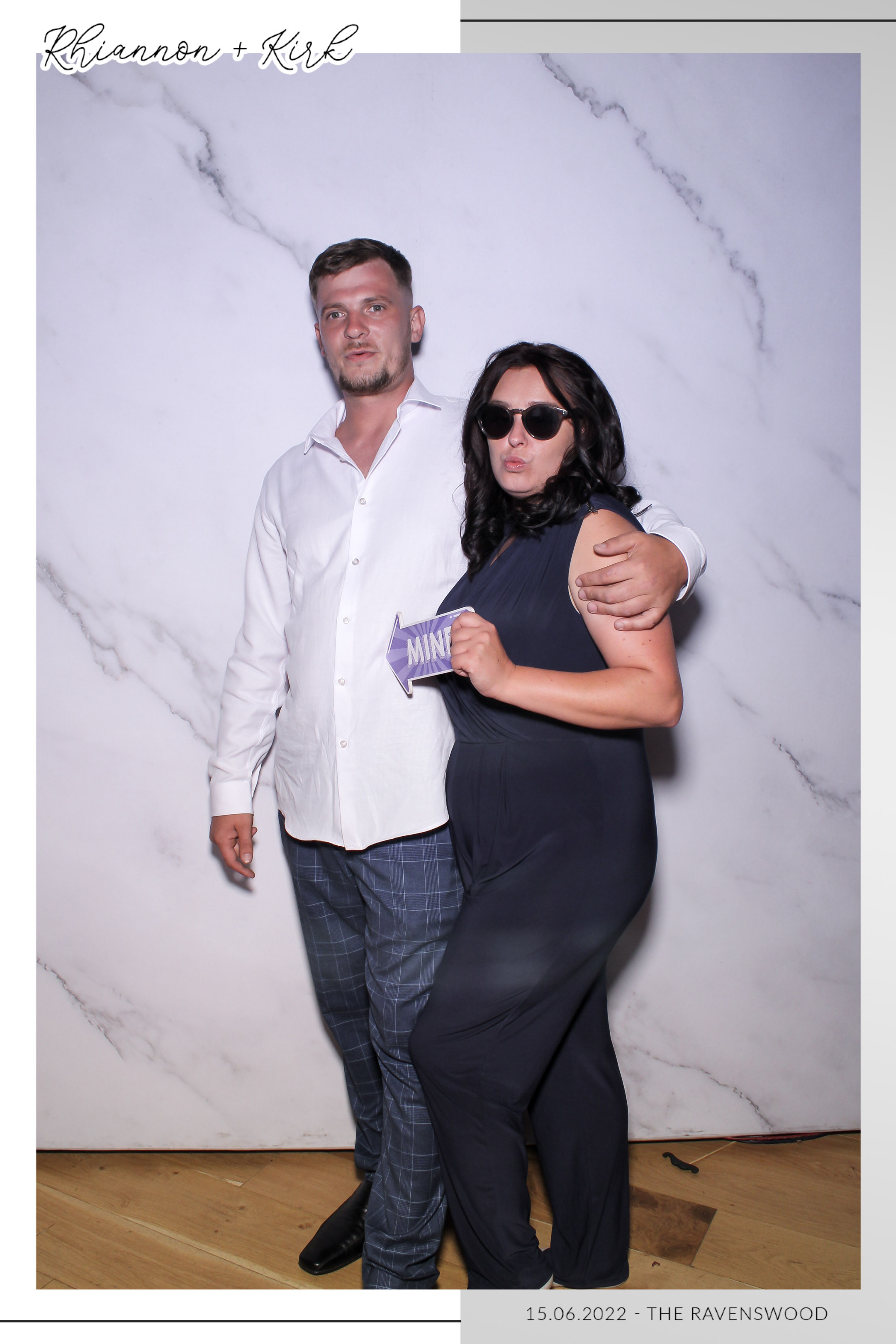 Rhiannon & Kirk - Selfie Mirror | View more photos from the event at gallery.freshbooths.com/u/FreshBooths/Rhiannon-Kirk-Selfie-Mirror