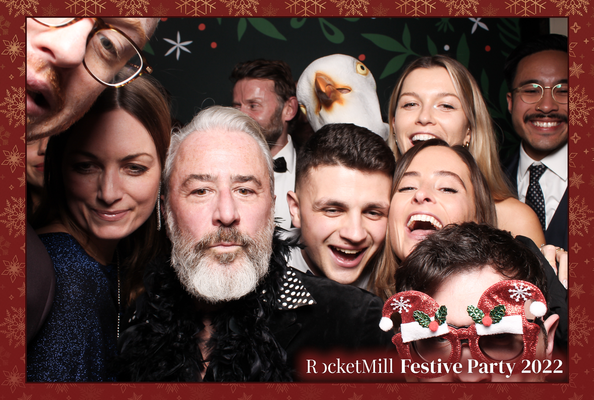 RocketMill Festive Party 2022 | View more photos from the event at gallery.freshbooths.com/u/FreshBooths/RocketMill-Festive-Party-2022