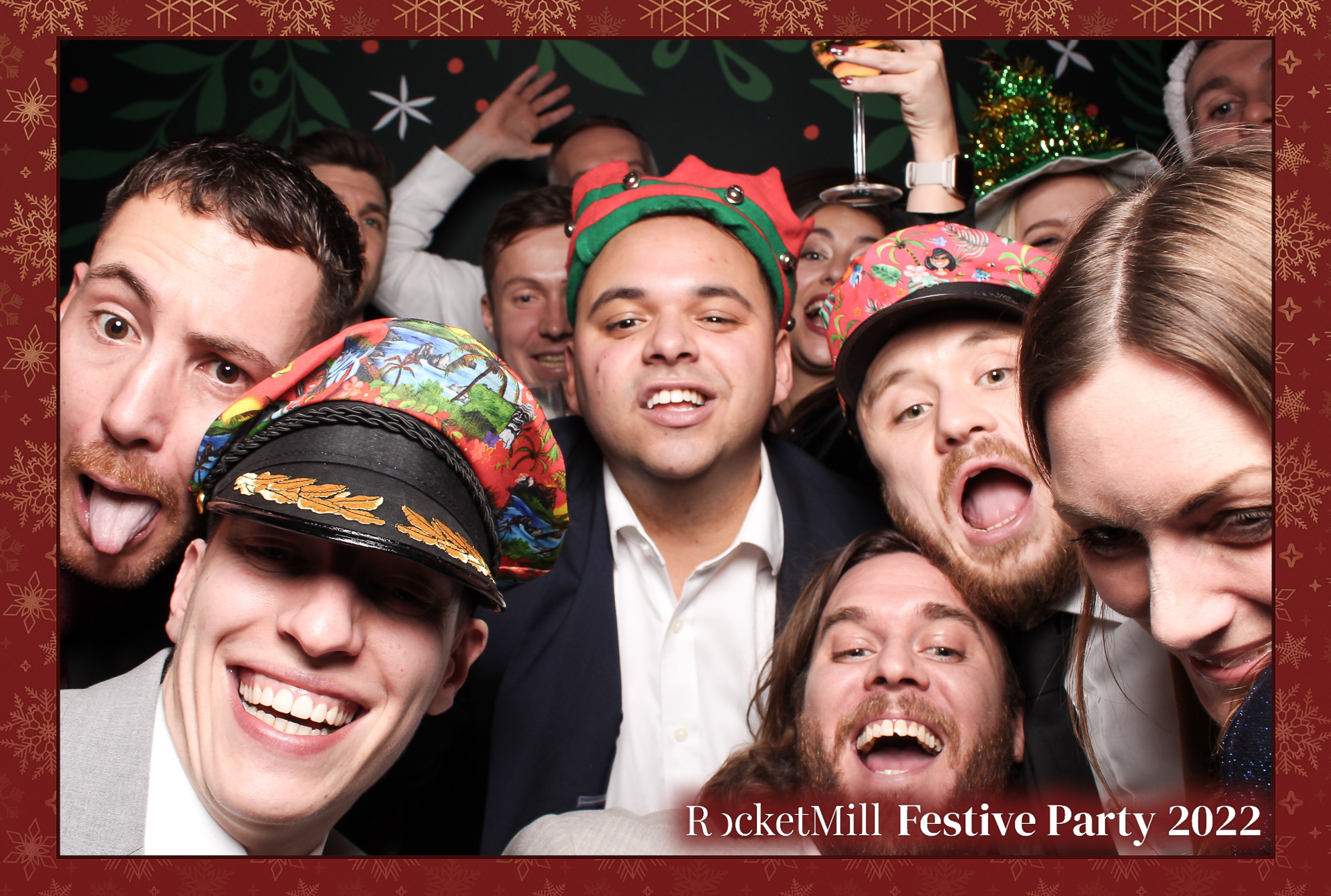 RocketMill Festive Party 2022 | View more photos from the event at gallery.freshbooths.com/u/FreshBooths/RocketMill-Festive-Party-2022