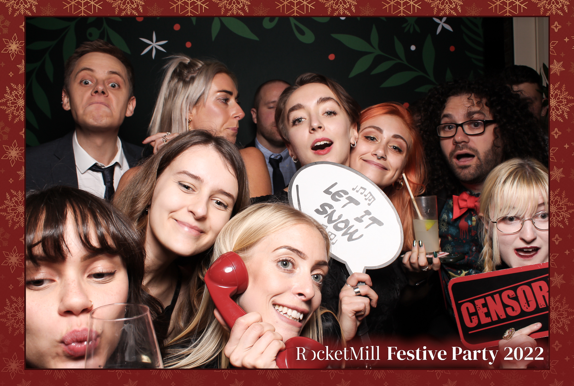 RocketMill Festive Party 2022 | View more photos from the event at gallery.freshbooths.com/u/FreshBooths/RocketMill-Festive-Party-2022