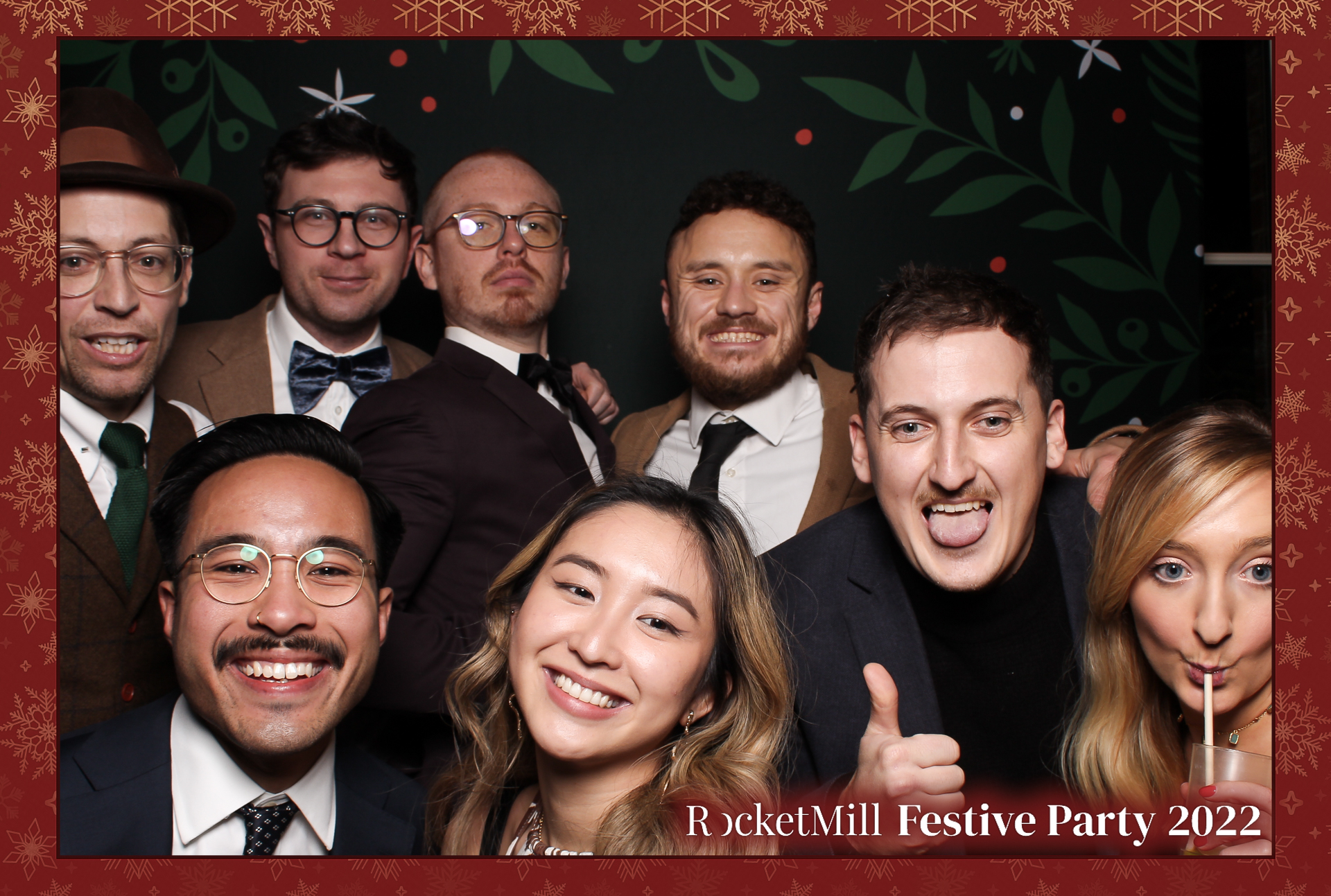 RocketMill Festive Party 2022 | View more photos from the event at gallery.freshbooths.com/u/FreshBooths/RocketMill-Festive-Party-2022