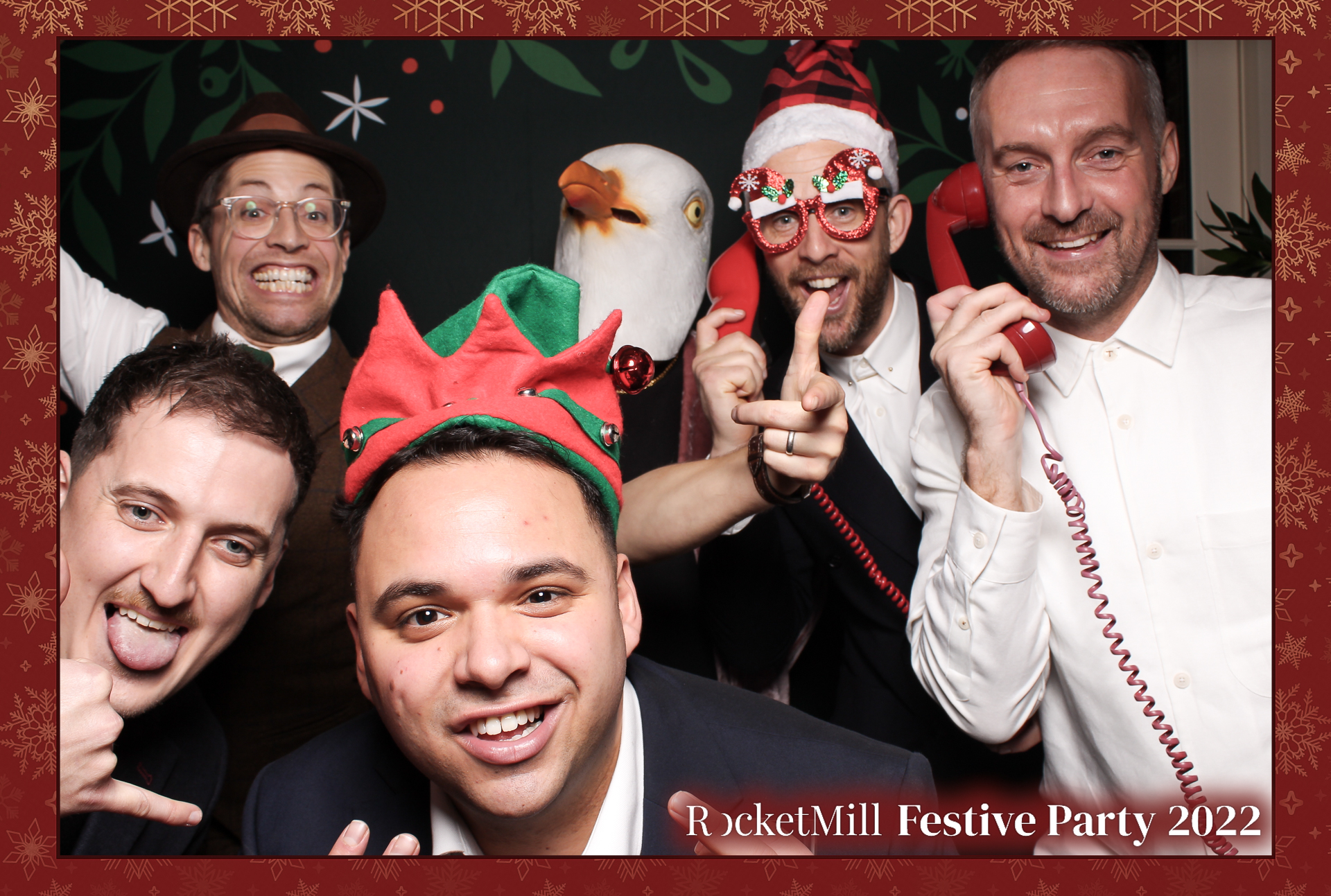 RocketMill Festive Party 2022 | View more photos from the event at gallery.freshbooths.com/u/FreshBooths/RocketMill-Festive-Party-2022